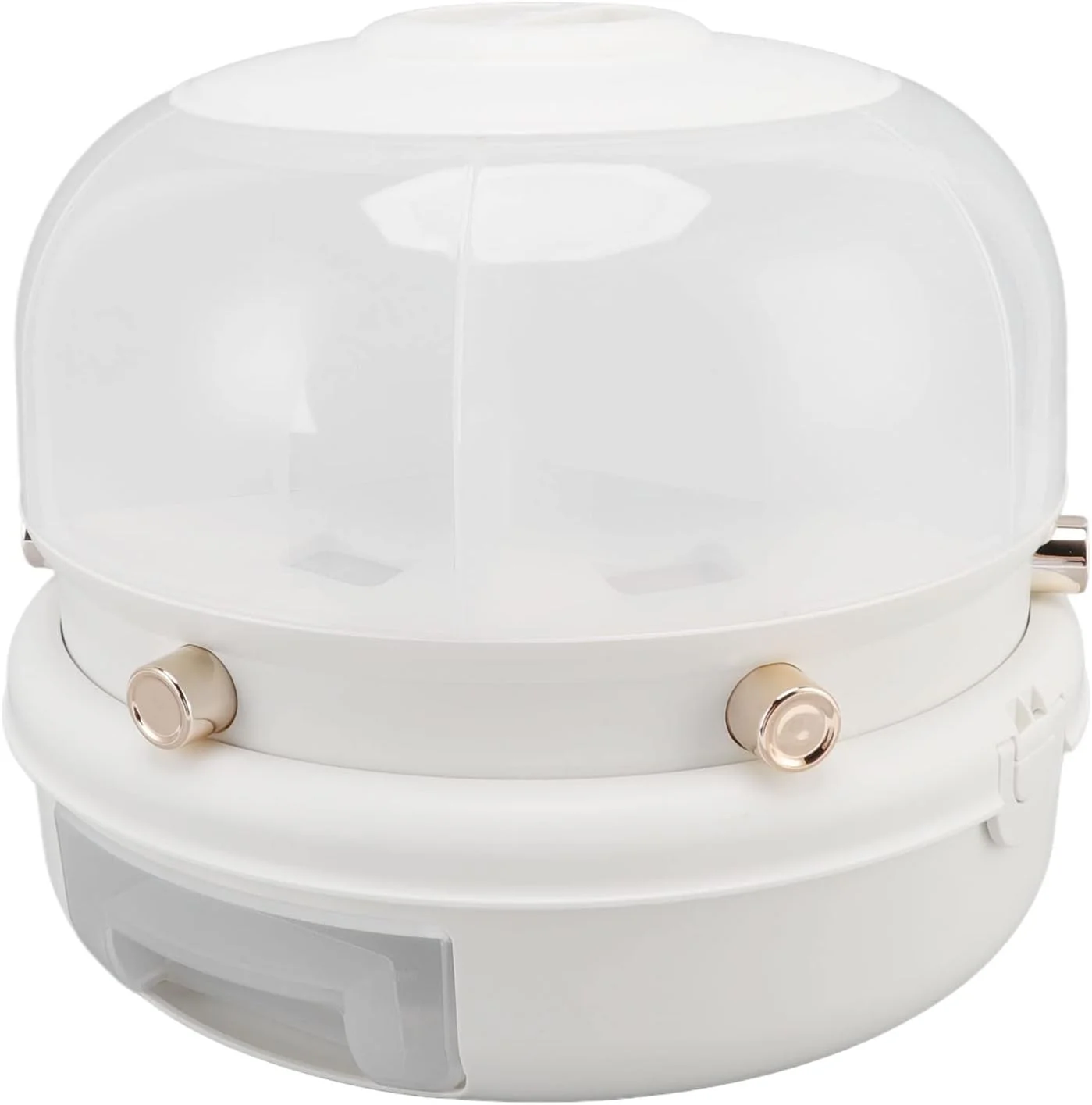 ظرف نگهداری غلات قابل انباشت 6 قسمتی، پخش کننده چرخشی برنج، سازمان دهنده آشپزخانه (سفید) ظرف نگهداری غلات قابل انباشت 6 قسمتی، پخش کننده چرخشی برنج، سازمان دهنده آشپزخانه (سفید)