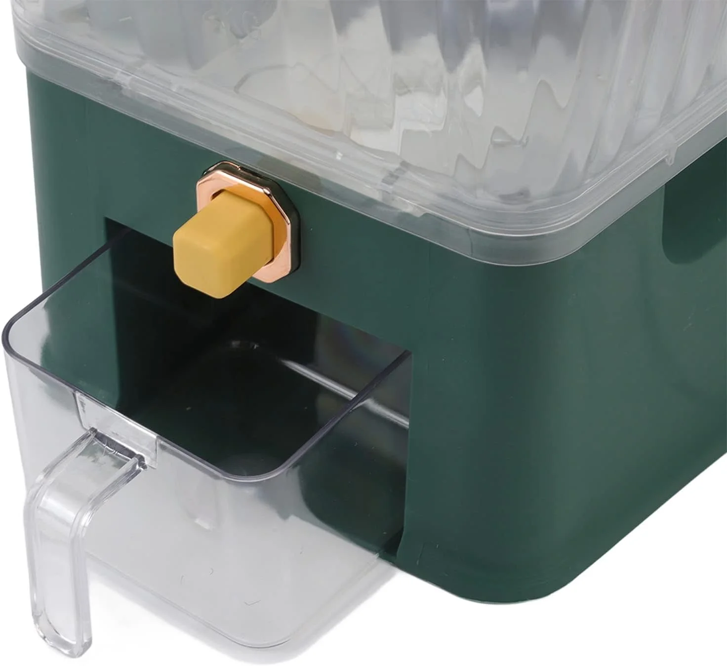 ظرف نگهداری برنج شفاف 11 کیلوگرمی، ظرف بزرگ پخش کننده دانه با یک دکمه فشاری، سطل غذای خشک مهر و موم شده مناسب آشپزخانه منزل (Nikoug4rqz-11) ظرف نگهداری برنج شفاف 11 کیلوگرمی، ظرف بزرگ پخش کننده دانه با یک دکمه فشاری، سطل غذای خشک مهر و موم شده مناسب آشپزخانه منزل (Nikoug4rqz-11)