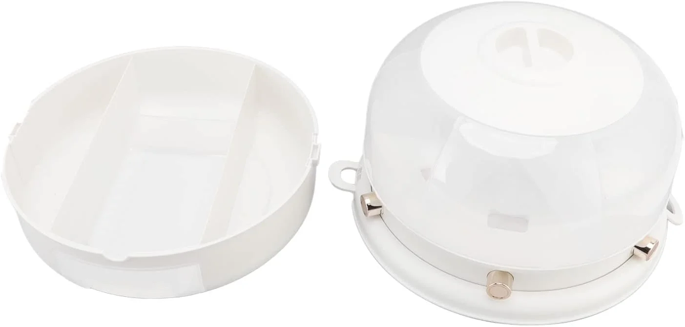 ظرف نگهداری غلات قابل انباشت 6 قسمتی، پخش کننده چرخشی برنج، سازمان دهنده آشپزخانه (سفید) ظرف نگهداری غلات قابل انباشت 6 قسمتی، پخش کننده چرخشی برنج، سازمان دهنده آشپزخانه (سفید)