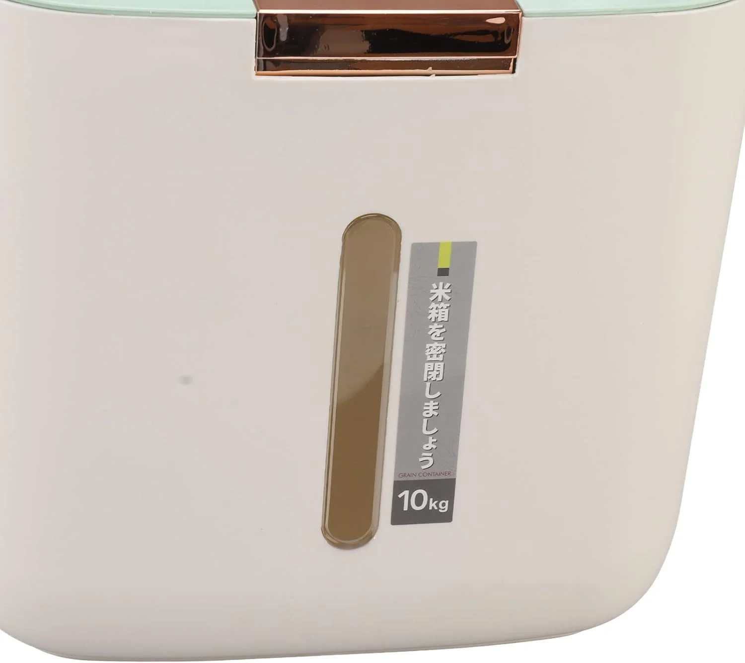 ظرف نگهداری برنج 10 کیلوگرمی، ساخته شده از PP با درجه غذایی، ضخیم شده، دارای ریل نگهداری غلات به همراه پیمانه اندازه گیری و طراحی سازماندهی شده برای صرفه جویی در فضای آشپزخانه (Nikoufmd-13) ظرف نگهداری برنج 10 کیلوگرمی، ساخته شده از PP با درجه غذایی، ضخیم شده، دارای ریل نگهداری غلات به همراه پیمانه اندازه گیری و طراحی سازماندهی شده برای صرفه جویی در فضای آشپزخانه (Nikoufmd-13)