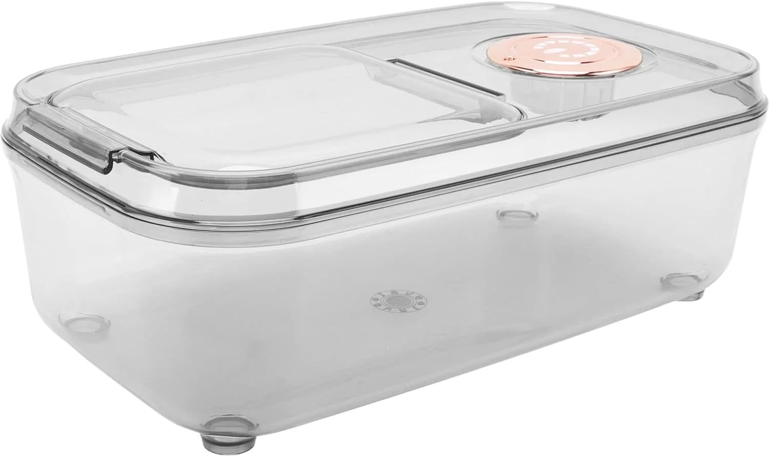 ظرف غلات برنج شفاف نیکو، ظرف غذای ضد حشره با درب چرخشی و پیمانه اندازه گیری برای سازماندهی (-3118220216613) ظرف غلات برنج شفاف نیکو، ظرف غذای ضد حشره با درب چرخشی و پیمانه اندازه گیری برای سازماندهی (-3118220216613)