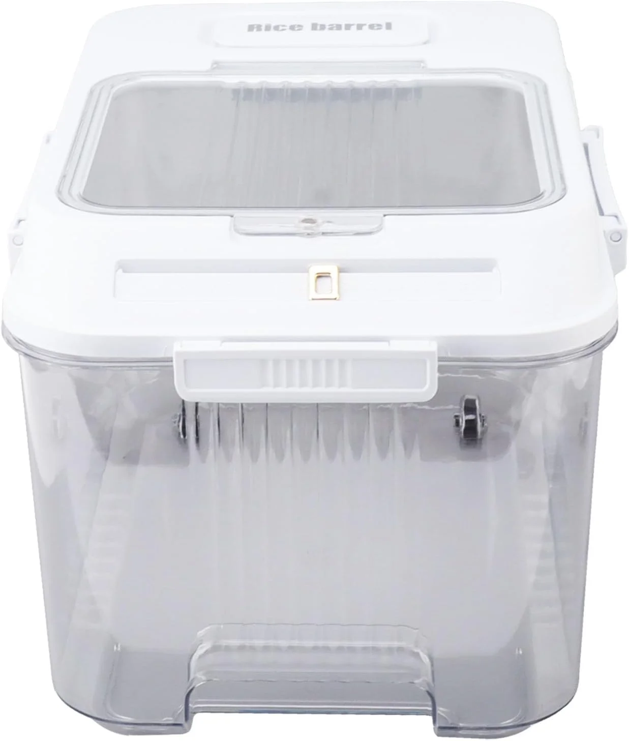 ظرف نگهداری برنج سیریسورا، ضخیم کننده آب بندی، شفاف، قابل استفاده مجدد برای خانه (بزرگ 18x9x20 سانتی متر)