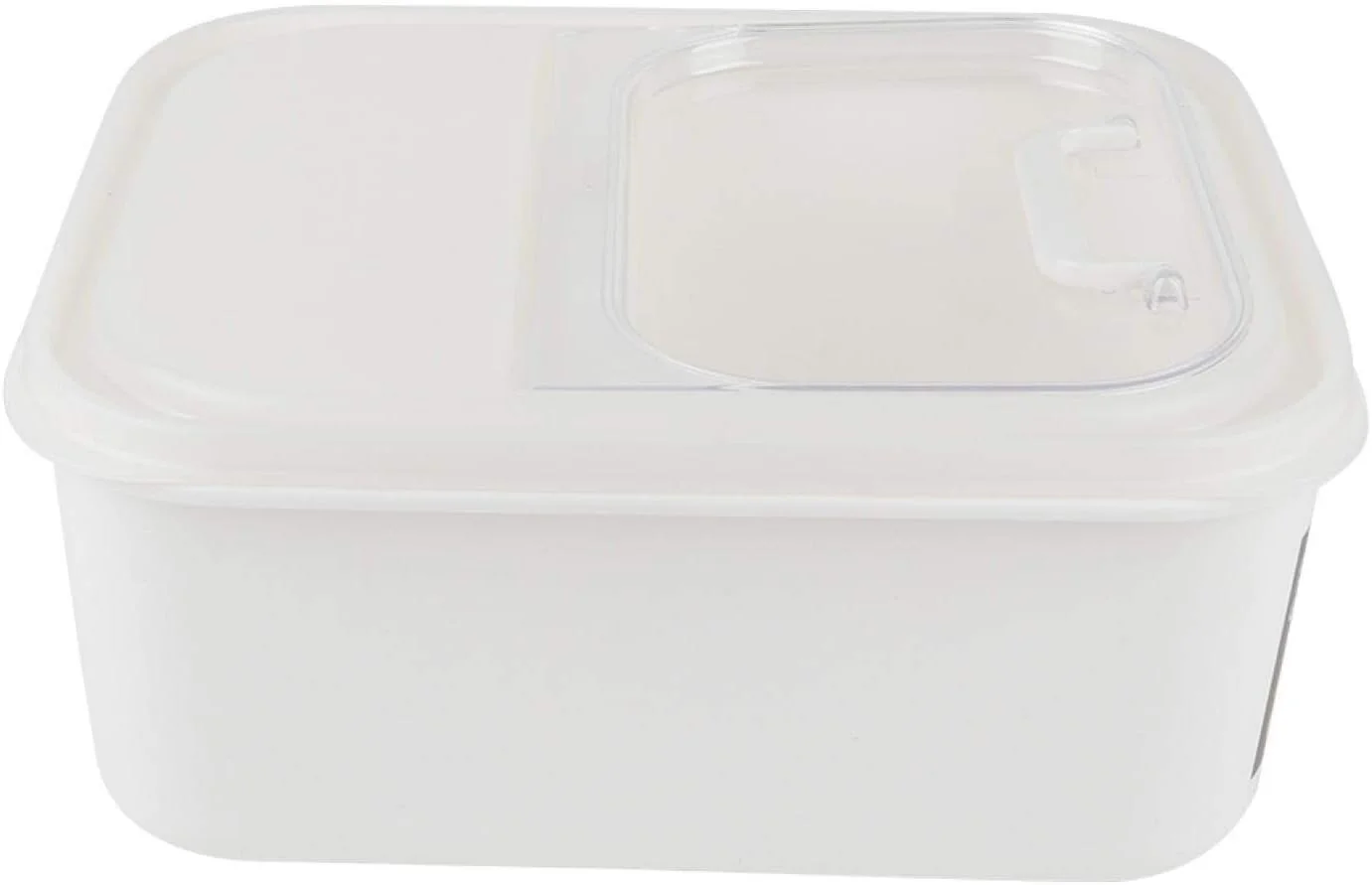 ظرف نگهداری برنج Fyearfly، جعبه نگهداری پلاستیکی درب دار مناسب برای نگهداری برنج و حبوبات (10 کیلوگرم)