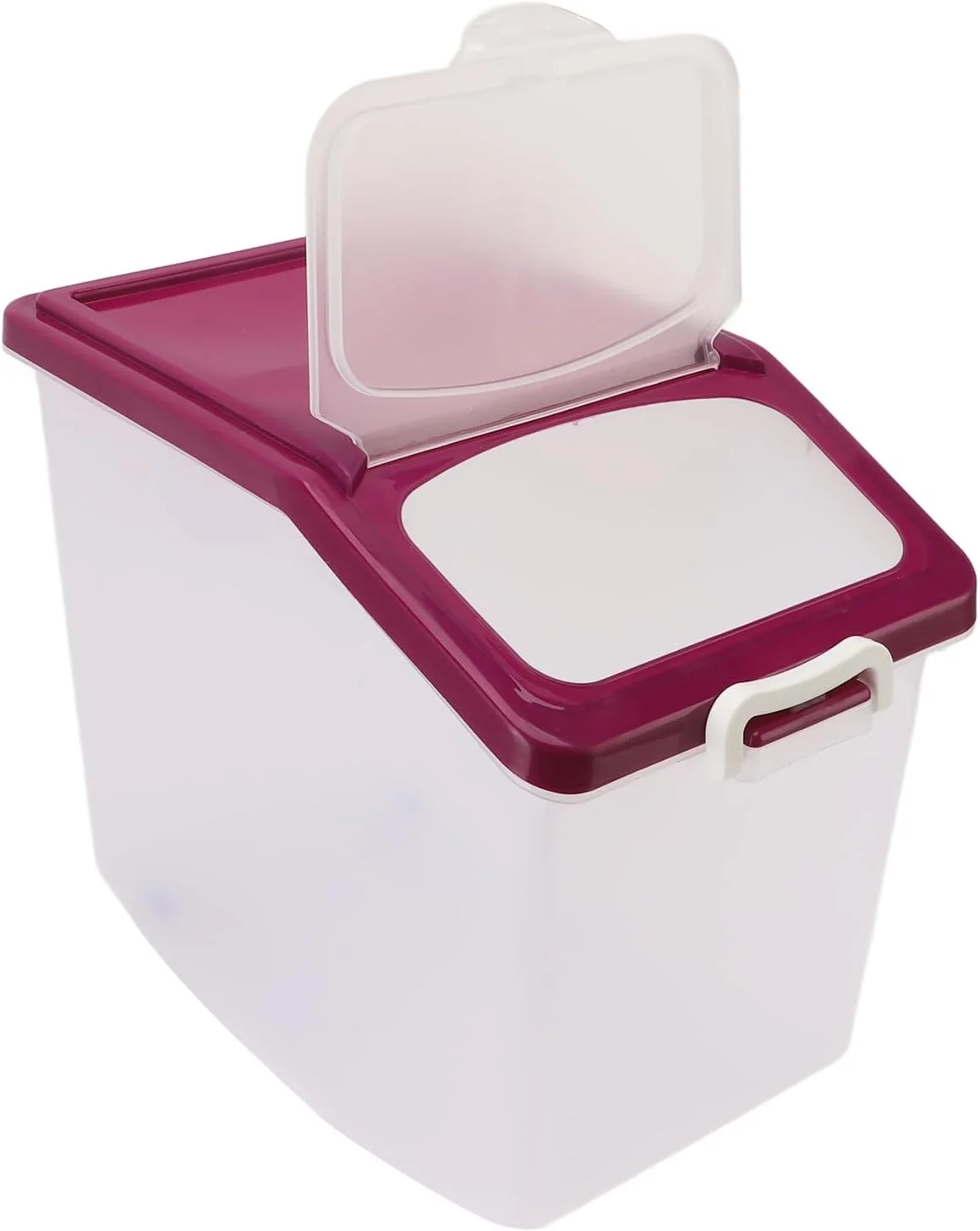 ظرف برنج شفاف درب دار، ظرف نگهداری مواد غذایی، جعبه برنج درب دار، ظرف آرد مواد غذایی خشک برای مواد غذایی خشک غلات آشپزخانه غذای حیوانات خانگی ظرف برنج شفاف درب دار، ظرف نگهداری مواد غذایی، جعبه برنج درب دار، ظرف آرد مواد غذایی خشک برای مواد غذایی خشک غلات آشپزخانه غذای حیوانات خانگی