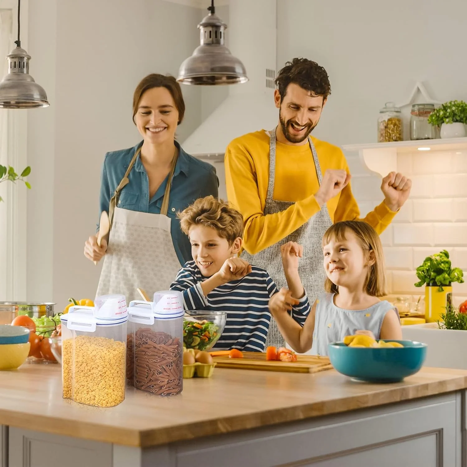 ظرف غلات دوکو، بسته 2 عددی، پخش کننده جو دوسر، سطل ذخیره برنج با طراحی ضد هوا + پیمانه اندازه گیری + دهانه خروجی مناسب برای سازماندهی شکر، دانه، آرد، آجیل، 2.5 لیتر ظرف غلات دوکو، بسته 2 عددی، پخش کننده جو دوسر، سطل ذخیره برنج با طراحی ضد هوا + پیمانه اندازه گیری + دهانه خروجی مناسب برای سازماندهی شکر، دانه، آرد، آجیل، 2.5 لیتر