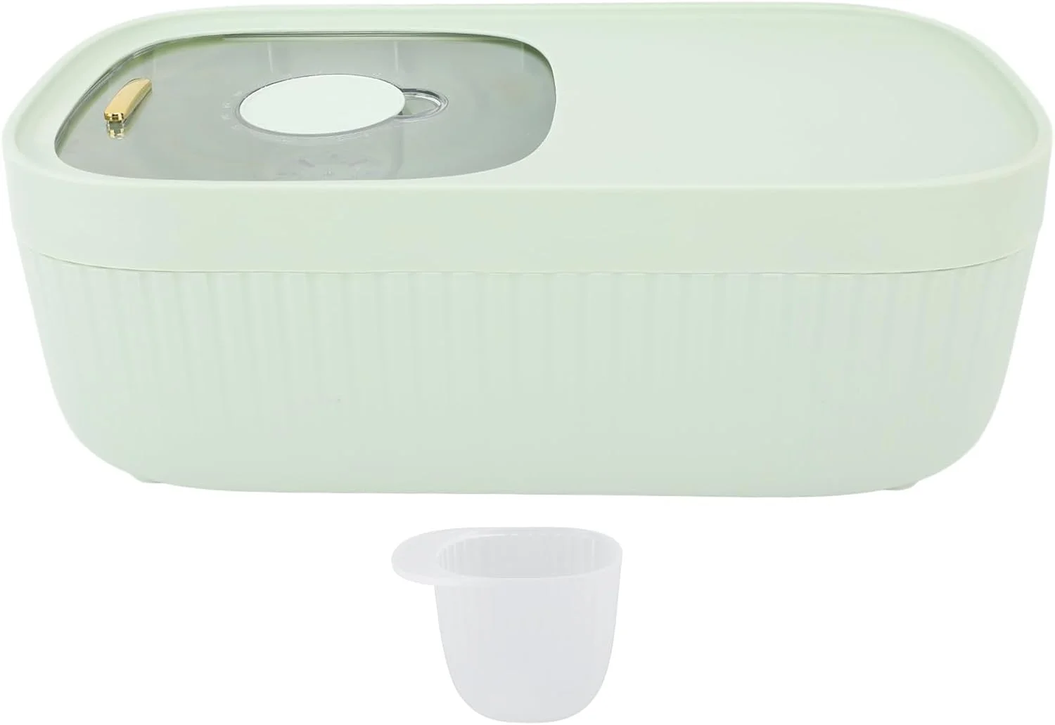 ظرف نگهداری برنج با پیمانه، ظرف بزرگ برنج با مقیاس شفاف مهر و موم شده، ظرف پلاستیکی نگهداری برنج، سطل برنج، ظرف غذا، ظروف آرد (سبز، سایز کوچک، 5 کیلوگرم، 13 سانتی متر) ظرف نگهداری برنج با پیمانه، ظرف بزرگ برنج با مقیاس شفاف مهر و موم شده، ظرف پلاستیکی نگهداری برنج، سطل برنج، ظرف غذا، ظروف آرد (سبز، سایز کوچک، 5 کیلوگرم، 13 سانتی متر)