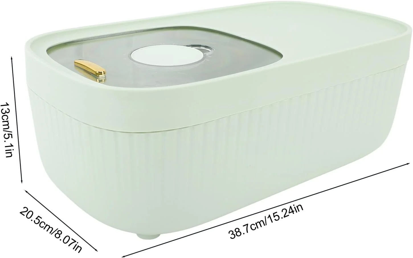 ظرف نگهداری برنج با پیمانه، ظرف بزرگ برنج با مقیاس شفاف مهر و موم شده، ظرف پلاستیکی نگهداری برنج، سطل برنج، ظرف غذا، ظروف آرد (سبز، سایز کوچک، 5 کیلوگرم، 13 سانتی متر) ظرف نگهداری برنج با پیمانه، ظرف بزرگ برنج با مقیاس شفاف مهر و موم شده، ظرف پلاستیکی نگهداری برنج، سطل برنج، ظرف غذا، ظروف آرد (سبز، سایز کوچک، 5 کیلوگرم، 13 سانتی متر)