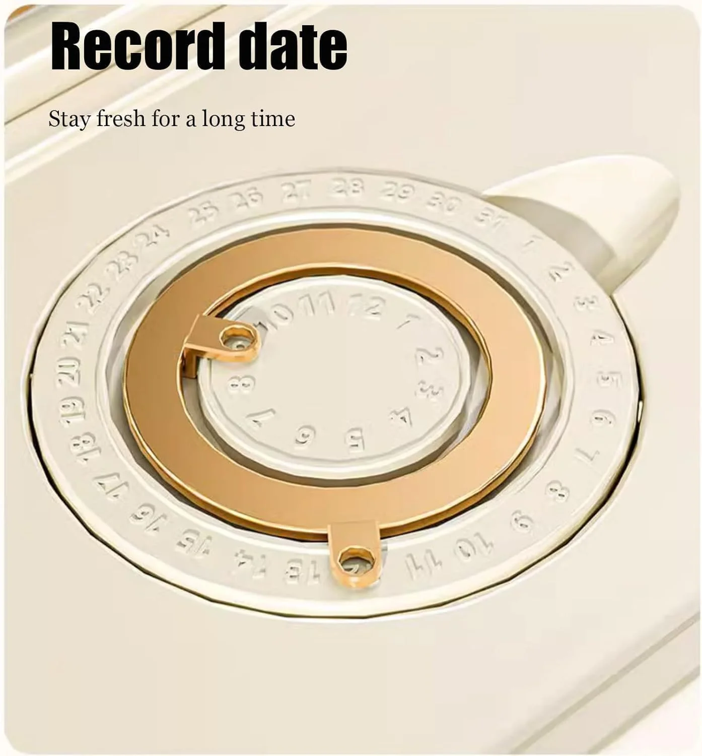 ظرف برنج شفاف، مخزن بزرگ نگهداری غلات با پیمانه اندازه گیری، ظرف غلات ضد رطوبت با مقیاس زمان درب، سطل پخش کننده مواد غذایی ضد هوا برای ذرت، دانه های قهوه، غلات (10 کیلوگرم - کرم) ظرف برنج شفاف، مخزن بزرگ نگهداری غلات با پیمانه اندازه گیری، ظرف غلات ضد رطوبت با مقیاس زمان درب، سطل پخش کننده مواد غذایی ضد هوا برای ذرت، دانه های قهوه، غلات (10 کیلوگرم - کرم)