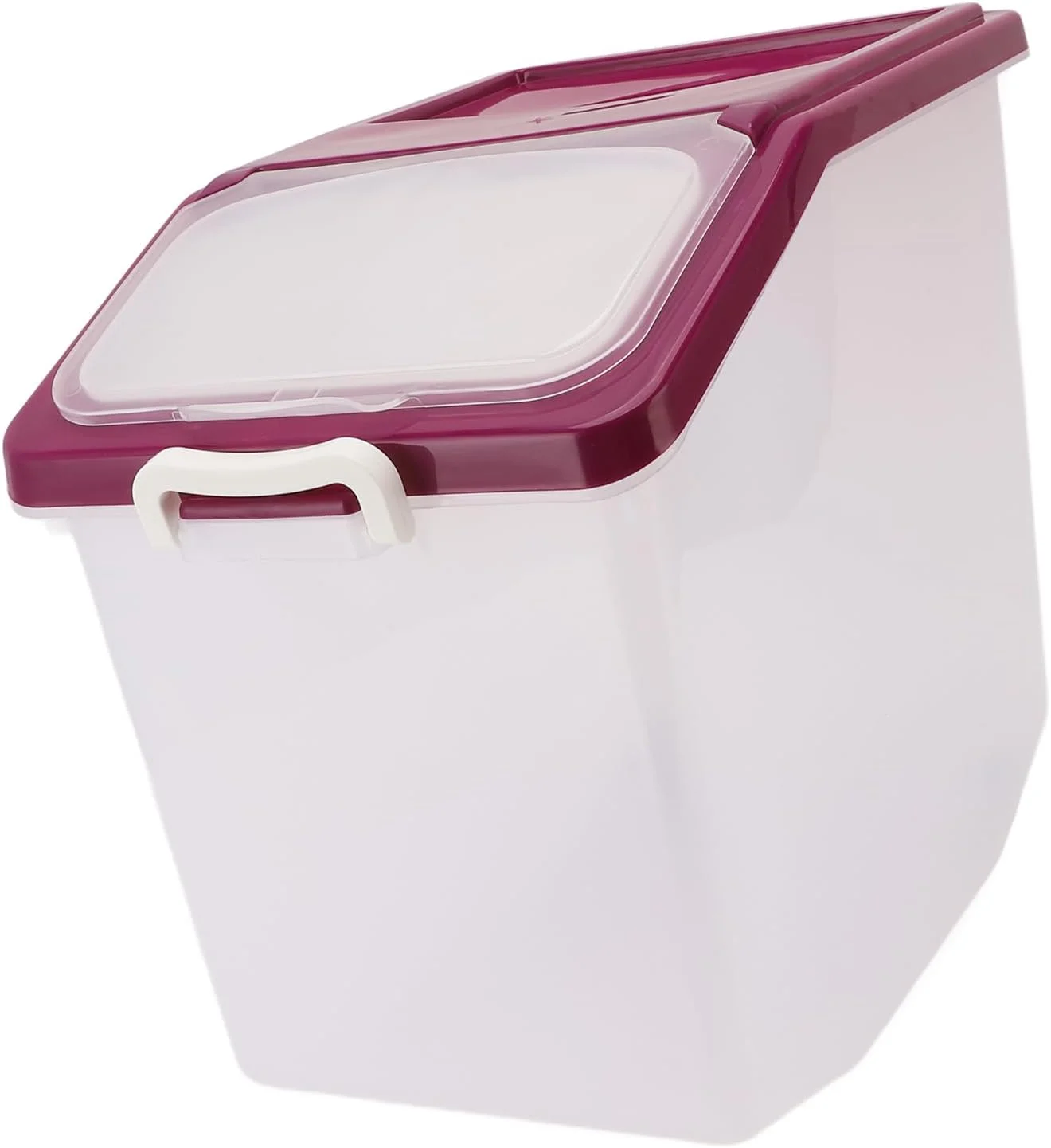 ظرف برنج PP مهر و موم شده شفاف، مخزن ذخیره سازی آرد برنج با پیمانه برای آشپزخانه، غلات، غذای خشک و غذای حیوانات خانگی ظرف برنج PP مهر و موم شده شفاف، مخزن ذخیره سازی آرد برنج با پیمانه برای آشپزخانه، غلات، غذای خشک و غذای حیوانات خانگی