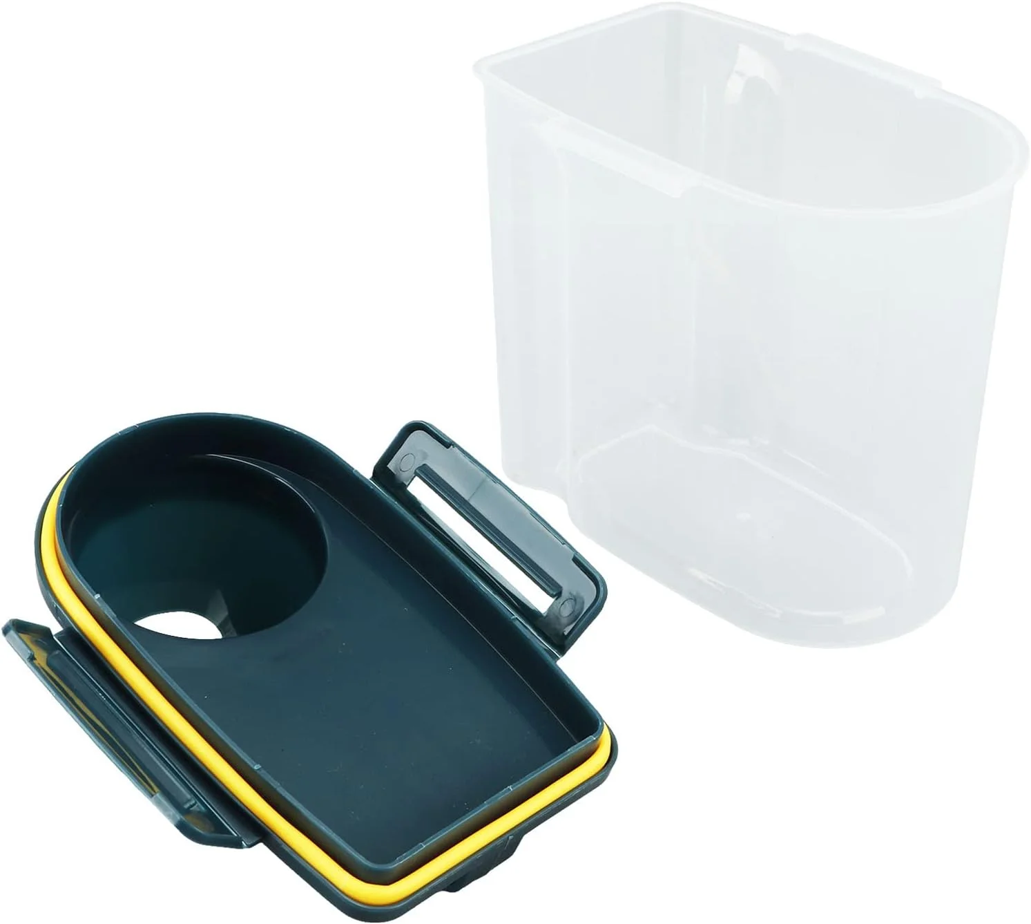 ظرف برنج، ظروف نگهداری برنج، ظروف غلات، ظرف نگهداری، با پیمانه اندازه گیری شفاف، ظرف غلات قابل حمل برای آشپزخانه - ظرف نگهداری برای حبوبات، آرد، غذای حیوانات خانگی ظرف برنج، ظروف نگهداری برنج، ظروف غلات، ظرف نگهداری، با پیمانه اندازه گیری شفاف، ظرف غلات قابل حمل برای آشپزخانه - ظرف نگهداری برای حبوبات، آرد، غذای حیوانات خانگی