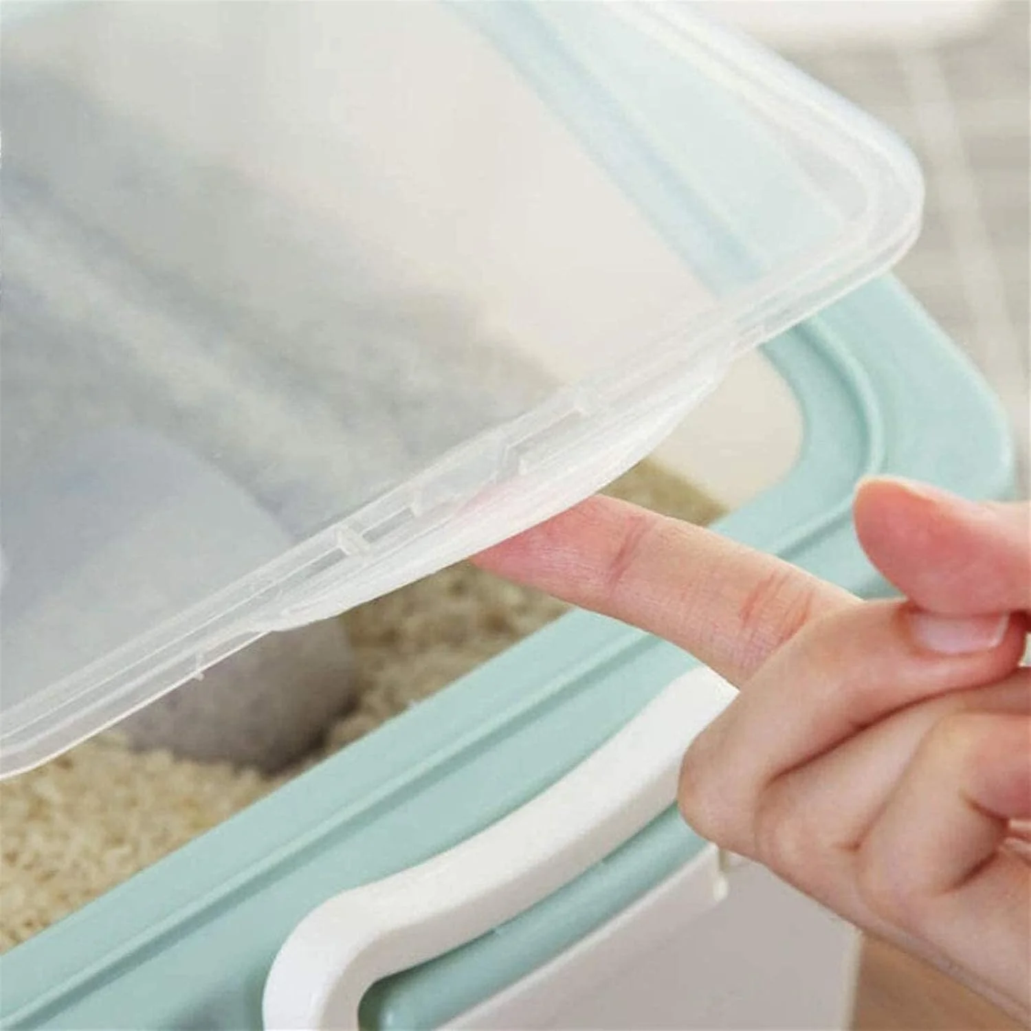 ظرف نگهداری غلات Teakpeak، ظرف نگهداری برنج 15 کیلوگرمی، بسته 2 عددی، ظرف بزرگ برنج، ظرف نگهداری برنج با درب و پیمانه اندازه گیری، ظرف بزرگ سبز رنگ نگهداری مواد غذایی ظرف نگهداری غلات Teakpeak، ظرف نگهداری برنج 15 کیلوگرمی، بسته 2 عددی، ظرف بزرگ برنج، ظرف نگهداری برنج با درب و پیمانه اندازه گیری، ظرف بزرگ سبز رنگ نگهداری مواد غذایی