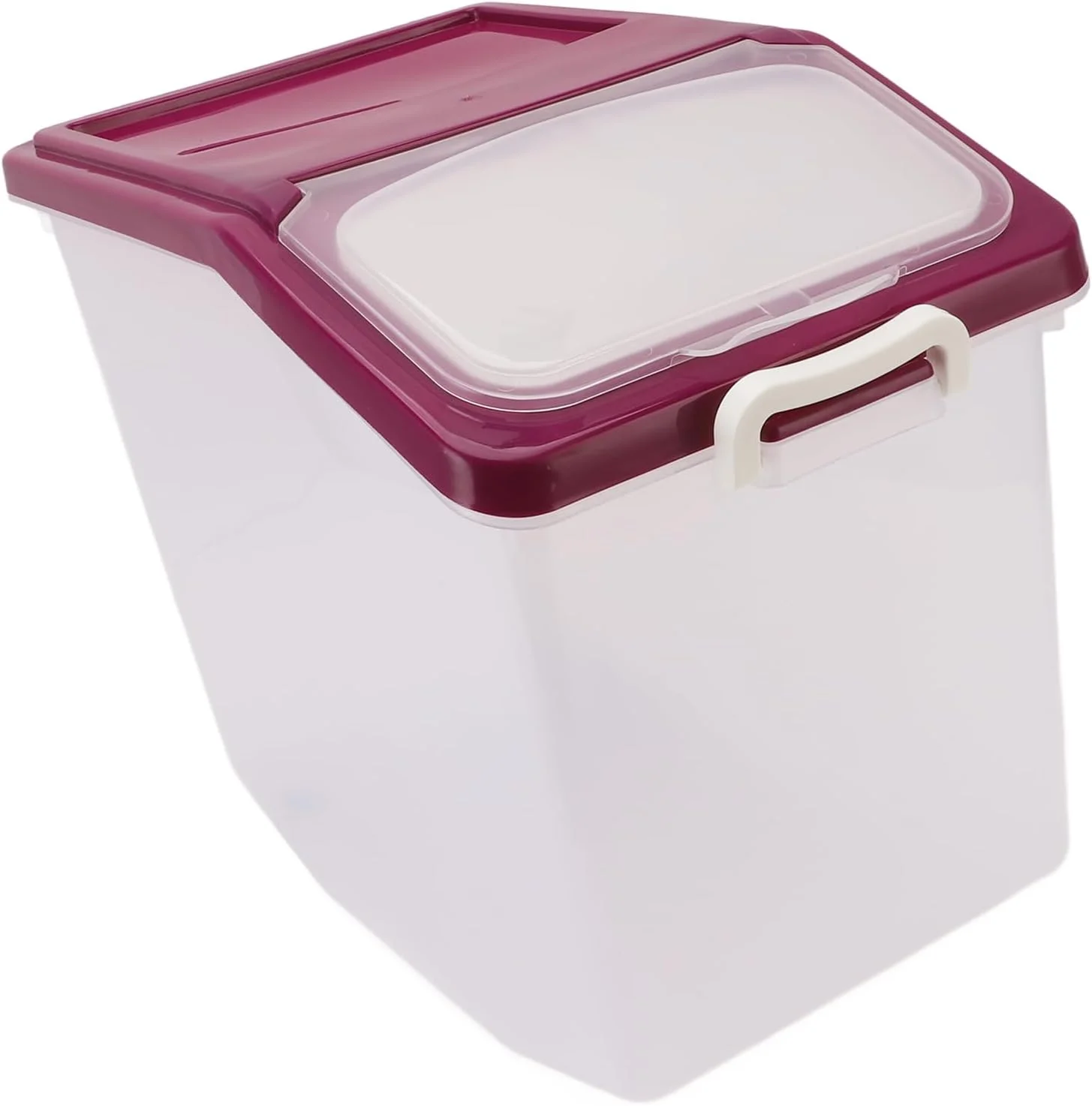 ظرف برنج PP مهر و موم شده شفاف، مخزن ذخیره سازی آرد برنج با پیمانه برای آشپزخانه، غلات، غذای خشک و غذای حیوانات خانگی ظرف برنج PP مهر و موم شده شفاف، مخزن ذخیره سازی آرد برنج با پیمانه برای آشپزخانه، غلات، غذای خشک و غذای حیوانات خانگی