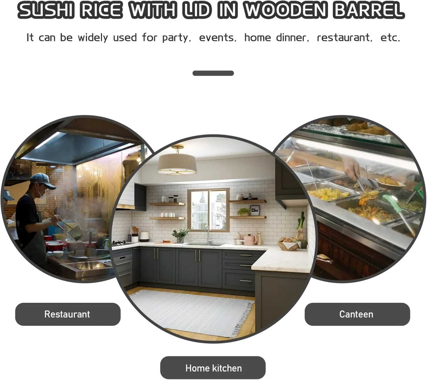 ظرف برنج MNDEAN، سبد بخارپز، کاسه چوبی سوشی، هانگیری، ظرف مخلوط کردن برنج سوشی، سطل چوبی نگهداری برنج سوشی ژاپنی برای خانه، رستوران، ظرف برنج، سبد بخارپز ظرف برنج MNDEAN، سبد بخارپز، کاسه چوبی سوشی، هانگیری، ظرف مخلوط کردن برنج سوشی، سطل چوبی نگهداری برنج سوشی ژاپنی برای خانه، رستوران، ظرف برنج، سبد بخارپز