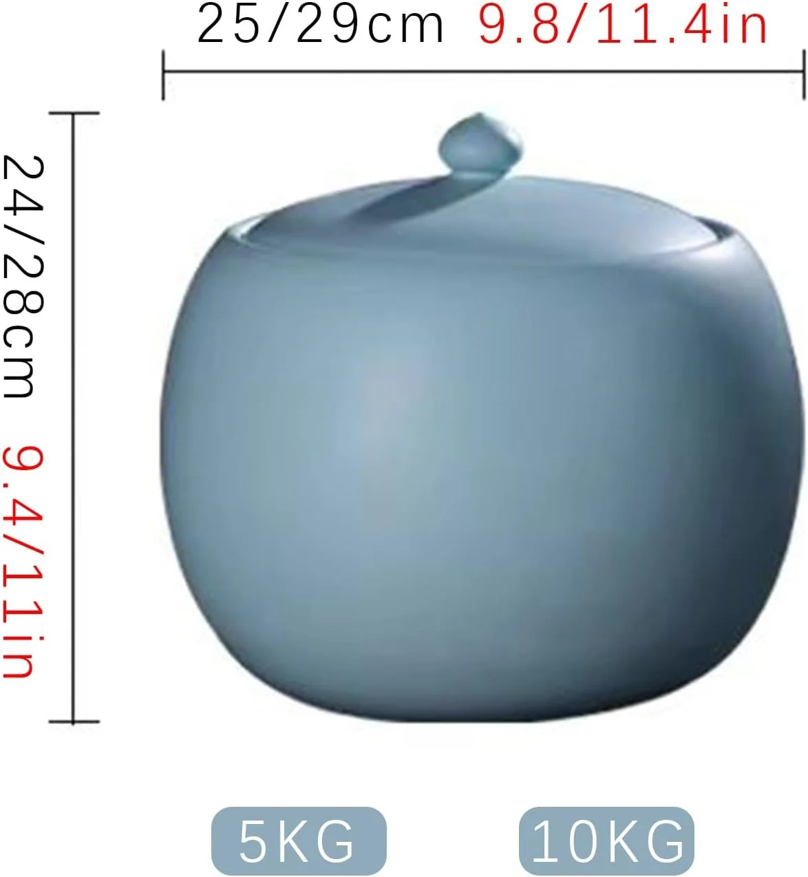 ظرف برنج، سطل برنج سرامیکی درب دار، ظرف نگهداری مواد غذایی، ظرف نگهداری برنج درب دار، شیشه های نگهداری مواد غذایی درب دار برای آرد، برنج، آجیل، تنقلات (سفید، 5 کیلوگرم) ظرف برنج، سطل برنج سرامیکی درب دار، ظرف نگهداری مواد غذایی، ظرف نگهداری برنج درب دار، شیشه های نگهداری مواد غذایی درب دار برای آرد، برنج، آجیل، تنقلات (سفید، 5 کیلوگرم)