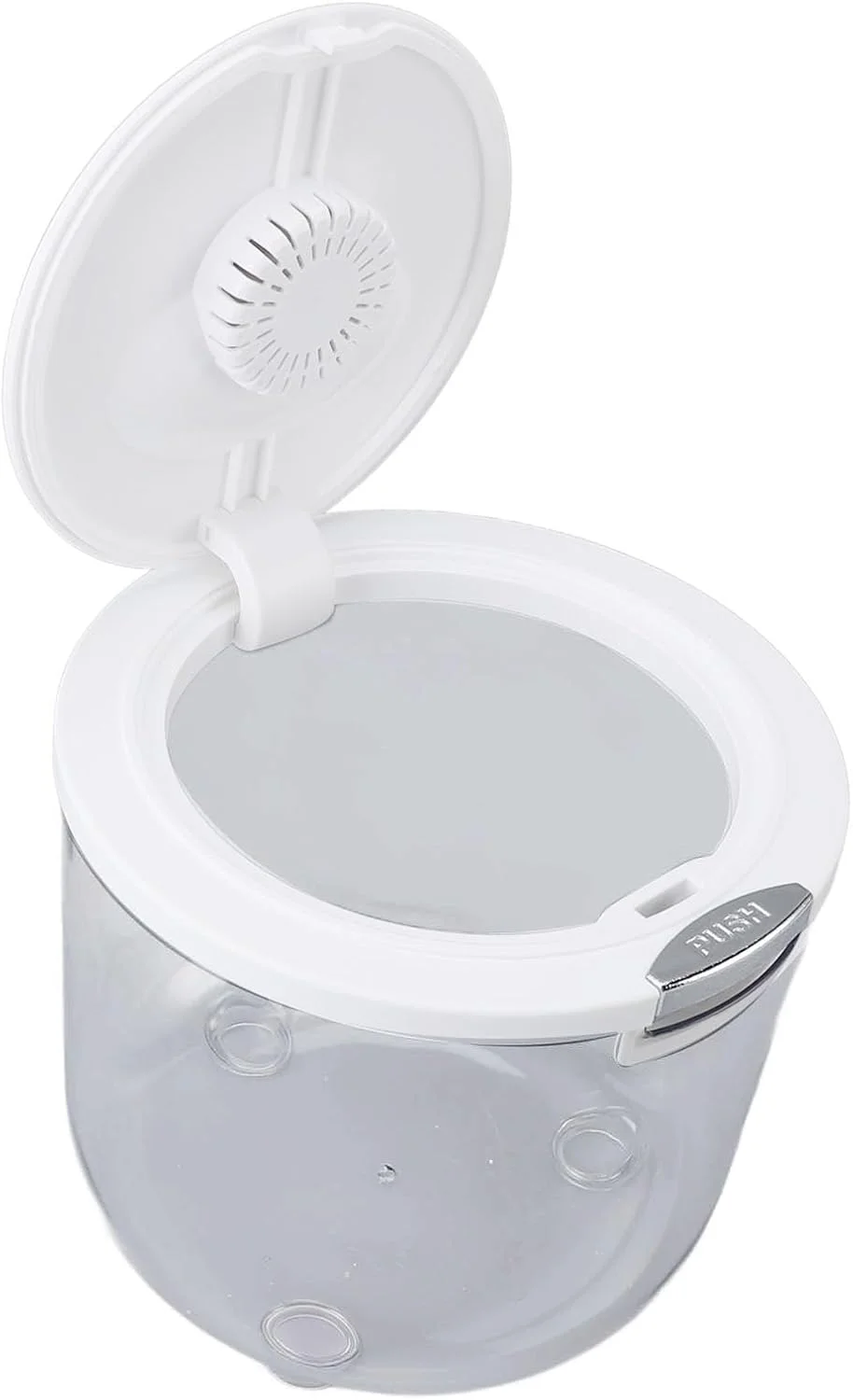 ظرف بزرگ نگهداری غلات، ظرف نگهداری برنج، سطل نگهداری مواد غذایی خشک با ظرفیت زیاد و درب بسته شفاف برای برنج، ذرت، دانه قهوه، غلات، دانه سویا (ظرفیت 5 کیلوگرم) ظرف بزرگ نگهداری غلات، ظرف نگهداری برنج، سطل نگهداری مواد غذایی خشک با ظرفیت زیاد و درب بسته شفاف برای برنج، ذرت، دانه قهوه، غلات، دانه سویا (ظرفیت 5 کیلوگرم)