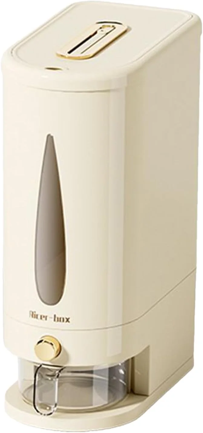 ظرف برنج، ظرف پخش کننده مواد غذایی با درب، نگهدارنده غلات خشک خانگی مهر و موم شده و ضد هوا برای سازماندهی انبار آشپزخانه ظرف برنج، ظرف پخش کننده مواد غذایی با درب، نگهدارنده غلات خشک خانگی مهر و موم شده و ضد هوا برای سازماندهی انبار آشپزخانه