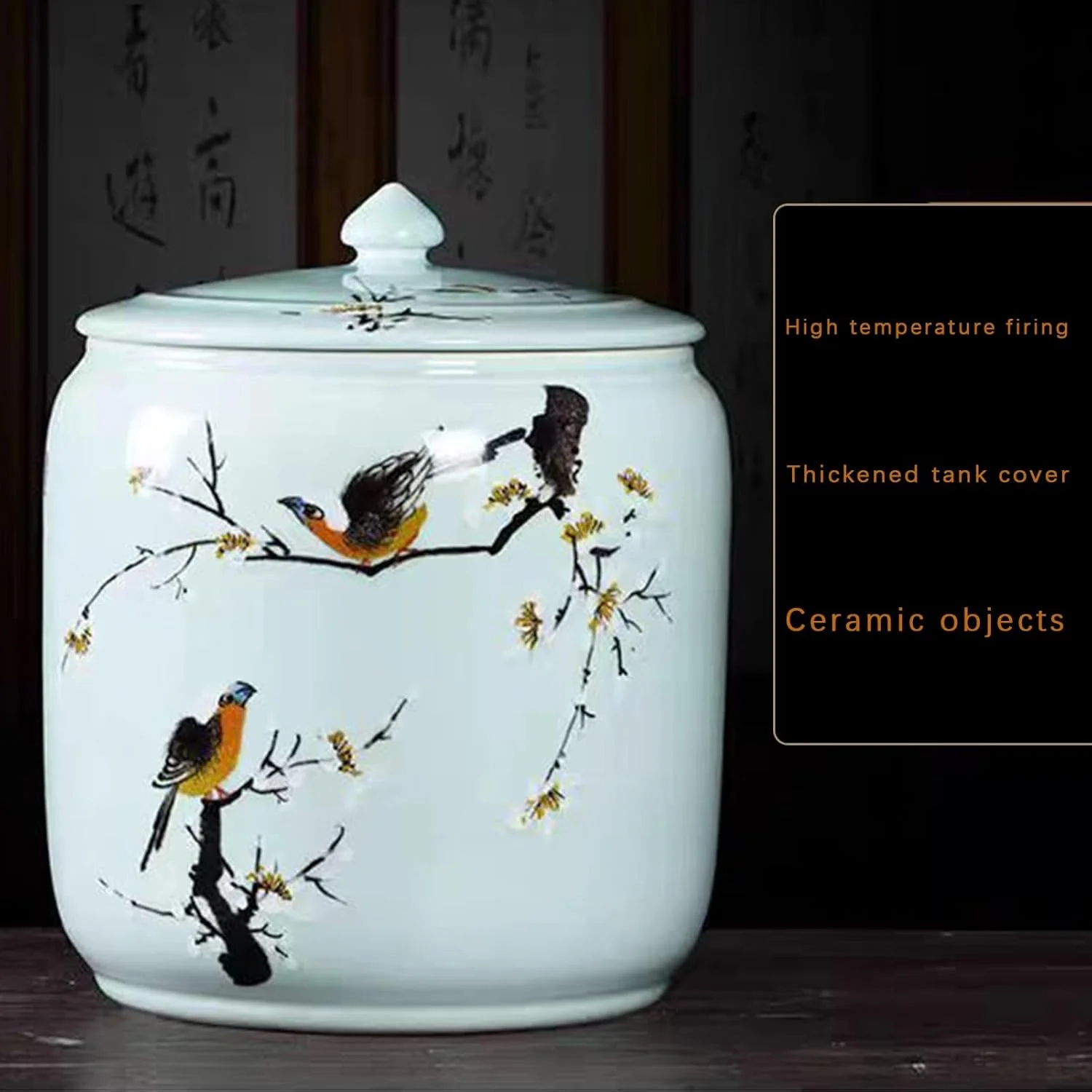 ظرف برنج، سطل برنج سرامیکی، شیشه نگهداری مواد غذایی، سطل برنج سرامیکی با درب، ظرف نگهداری مواد غذایی خانگی، ظرف نگهداری برنج، نگهداری برنج سرامیکی (12.5 کیلوگرم C) ظرف برنج، سطل برنج سرامیکی، شیشه نگهداری مواد غذایی، سطل برنج سرامیکی با درب، ظرف نگهداری مواد غذایی خانگی، ظرف نگهداری برنج، نگهداری برنج سرامیکی (12.5 کیلوگرم C)