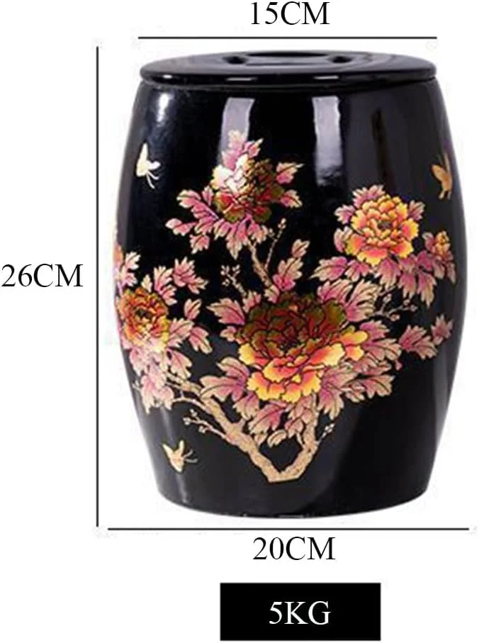 ظروف سرامیکی نگهداری مواد غذایی، ظروف نگهداری برنج، جعبه های نگهداری غلات، سطل های سرامیکی برنج با درب، جعبه های نگهداری برنج، جعبه های برنج مهر و موم شده برای آشپزخانه و رستوران، مشکی 5 کیلوگرم ظروف سرامیکی نگهداری مواد غذایی، ظروف نگهداری برنج، جعبه های نگهداری غلات، سطل های سرامیکی برنج با درب، جعبه های نگهداری برنج، جعبه های برنج مهر و موم شده برای آشپزخانه و رستوران، مشکی 5 کیلوگرم