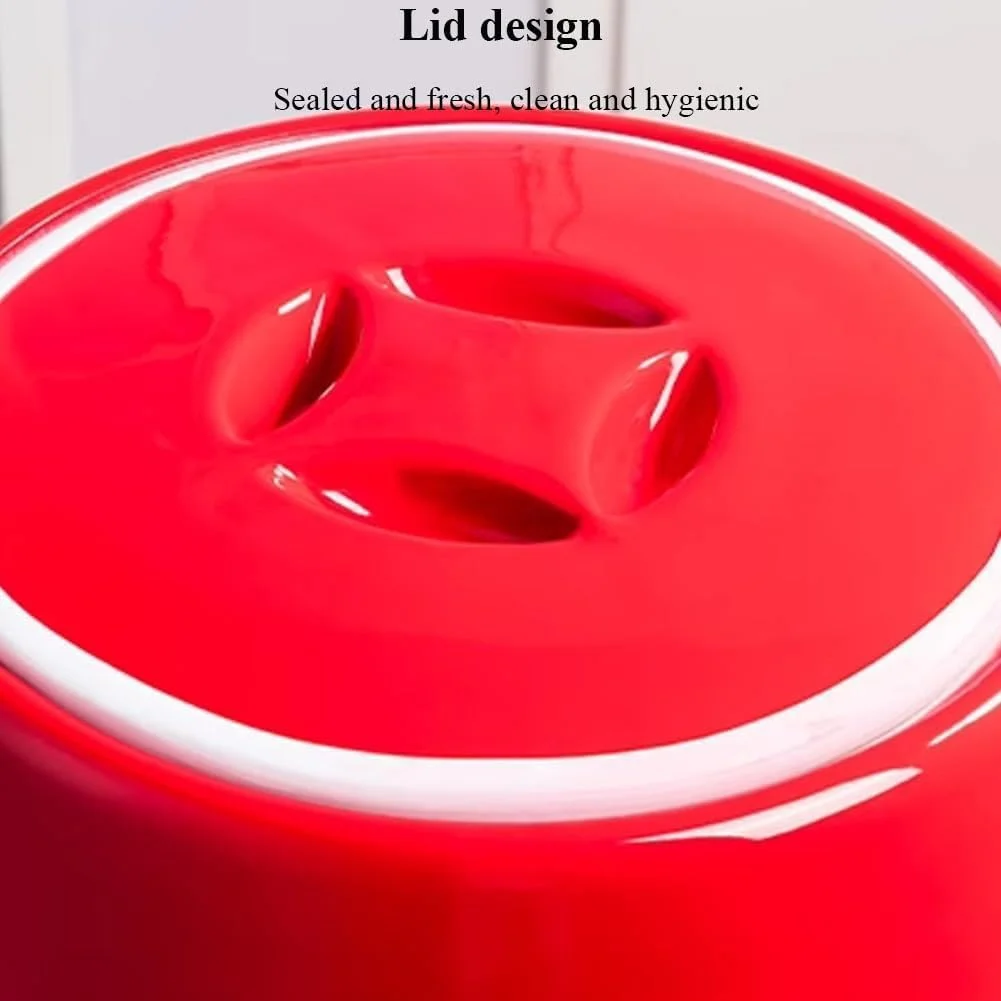 ظروف سرامیکی نگهداری مواد غذایی، ظروف نگهداری برنج، جعبه های نگهداری غلات، سطل های سرامیکی برنج با درب، جعبه های نگهداری برنج، جعبه های برنج مهر و موم شده برای آشپزخانه و رستوران، مشکی 5 کیلوگرم ظروف سرامیکی نگهداری مواد غذایی، ظروف نگهداری برنج، جعبه های نگهداری غلات، سطل های سرامیکی برنج با درب، جعبه های نگهداری برنج، جعبه های برنج مهر و موم شده برای آشپزخانه و رستوران، مشکی 5 کیلوگرم