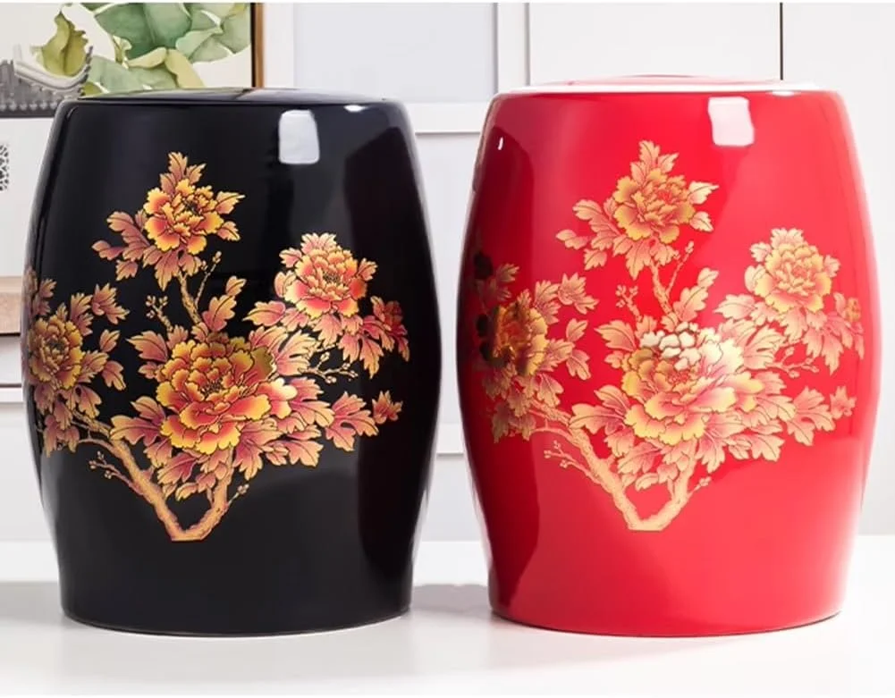 ظرف سرامیکی نگهداری مواد غذایی، ظرف نگهداری برنج، سطل نگهداری غلات، سطل برنج سرامیکی، جعبه نگهداری برنج، سطل برنج مهر و موم شده، ظرف برنج غلات برای آشپزخانه (قرمز، 10 کیلوگرم) ظرف سرامیکی نگهداری مواد غذایی، ظرف نگهداری برنج، سطل نگهداری غلات، سطل برنج سرامیکی، جعبه نگهداری برنج، سطل برنج مهر و موم شده، ظرف برنج غلات برای آشپزخانه (قرمز، 10 کیلوگرم)