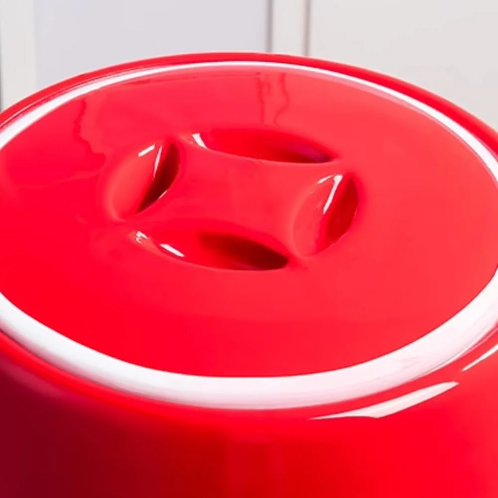 ظرف سرامیکی نگهداری مواد غذایی، ظرف نگهداری برنج، سطل نگهداری غلات، سطل برنج سرامیکی، جعبه نگهداری برنج، سطل برنج مهر و موم شده، ظرف برنج غلات برای آشپزخانه (قرمز، 10 کیلوگرم) ظرف سرامیکی نگهداری مواد غذایی، ظرف نگهداری برنج، سطل نگهداری غلات، سطل برنج سرامیکی، جعبه نگهداری برنج، سطل برنج مهر و موم شده، ظرف برنج غلات برای آشپزخانه (قرمز، 10 کیلوگرم)