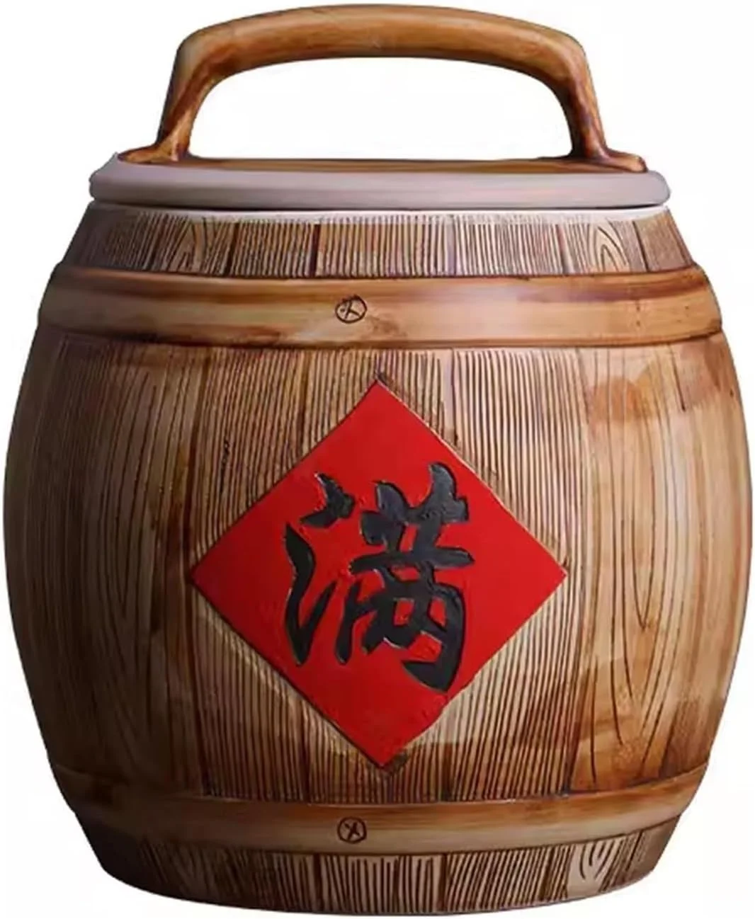 ظرف برنج سرامیکی، محفظه برنج، ظرف برنج سرامیکی با درب، ظرف نگهداری مواد غذایی، مناسب برای جعبه نگهداری دانه ذرت (33 * 27.5 * 17.5 سانتی متر) ظرف برنج سرامیکی، محفظه برنج، ظرف برنج سرامیکی با درب، ظرف نگهداری مواد غذایی، مناسب برای جعبه نگهداری دانه ذرت (33 * 27.5 * 17.5 سانتی متر)