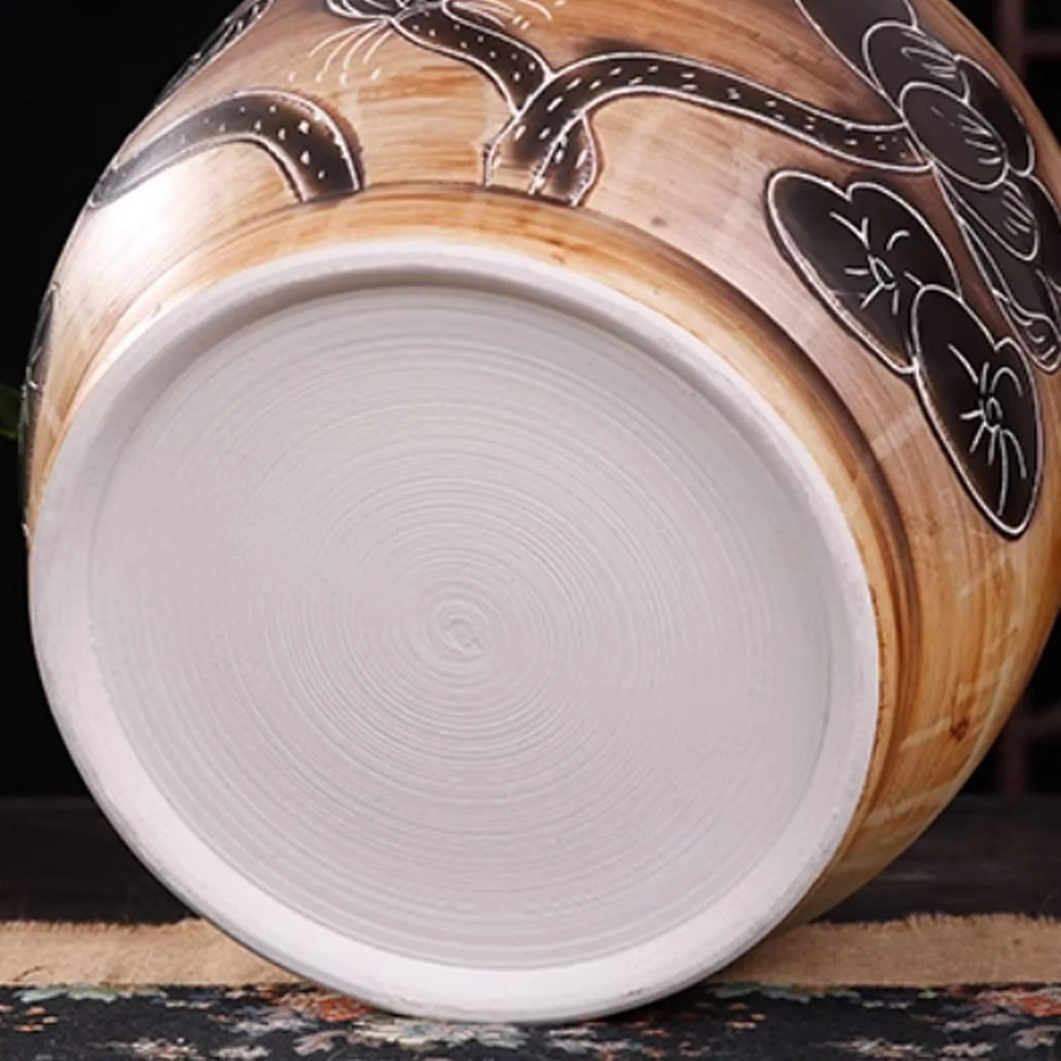 ظرف برنج سرامیکی رترو، استوانه برنج سرامیکی آشپزخانه با درب، ظرف نگهداری مواد غذایی مهر و موم شده، ظرف برنج، جا برنجی چینی، برای ذرت، قهوه (C 5 کیلوگرم) ظرف برنج سرامیکی رترو، استوانه برنج سرامیکی آشپزخانه با درب، ظرف نگهداری مواد غذایی مهر و موم شده، ظرف برنج، جا برنجی چینی، برای ذرت، قهوه (C 5 کیلوگرم)