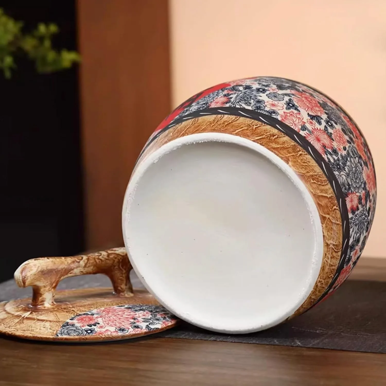 ظرف برنج سرامیکی استوانه ای، سطل برنج سرامیکی چینی با درب، جعبه نگهداری برنج، ظرف برنج رترو، شیشه نگهداری مواد غذایی برای قهوه و شکر، تک رنگ - 5 کیلوگرم A ظرف برنج سرامیکی استوانه ای، سطل برنج سرامیکی چینی با درب، جعبه نگهداری برنج، ظرف برنج رترو، شیشه نگهداری مواد غذایی برای قهوه و شکر، تک رنگ - 5 کیلوگرم A