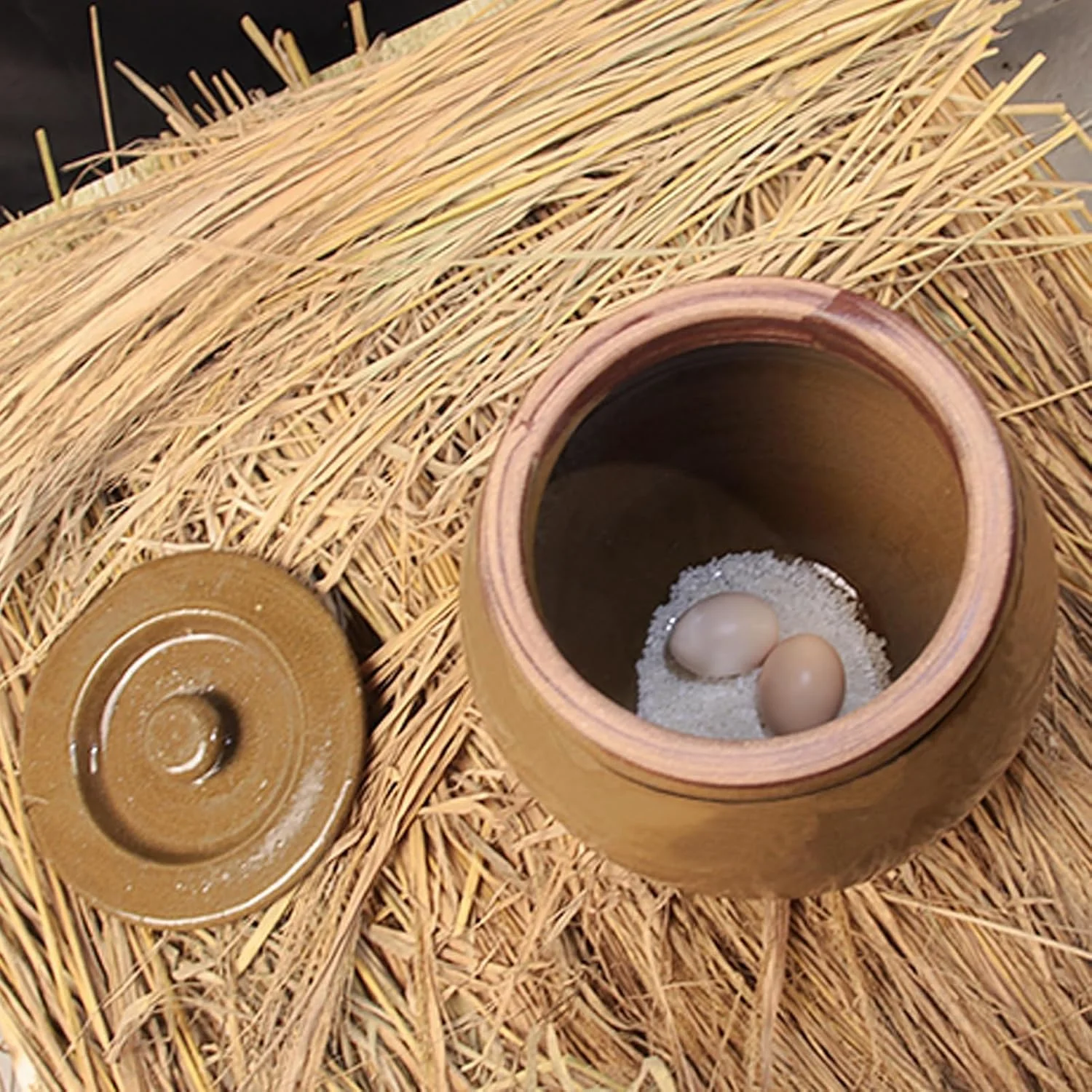 ظرف برنج سرامیکی، کوزه بزرگ سرامیکی برای برنج، سطل برنج سرامیکی با درب، ظروف نگهداری مواد غذایی سرامیکی، برای نگهداری آرد، شکر، محصولات پخته شده (ظرفیت B-25 کیلوگرم)