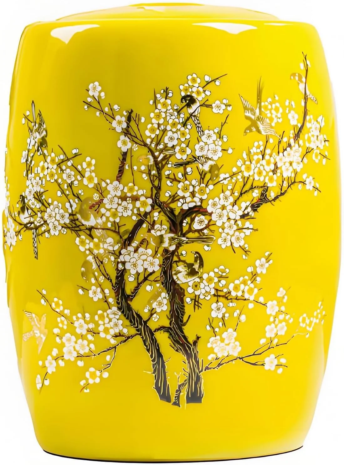 ظرف برنج سرامیکی، محفظه بزرگ نگهداری برنج، استوانه سرامیکی برنج با درب، شیشه نگهداری مواد غذایی به سبک قدیمی، پخش کننده غلات برای نگهداری آرد، زرد 5 کیلوگرم ظرف برنج سرامیکی، محفظه بزرگ نگهداری برنج، استوانه سرامیکی برنج با درب، شیشه نگهداری مواد غذایی به سبک قدیمی، پخش کننده غلات برای نگهداری آرد، زرد 5 کیلوگرم