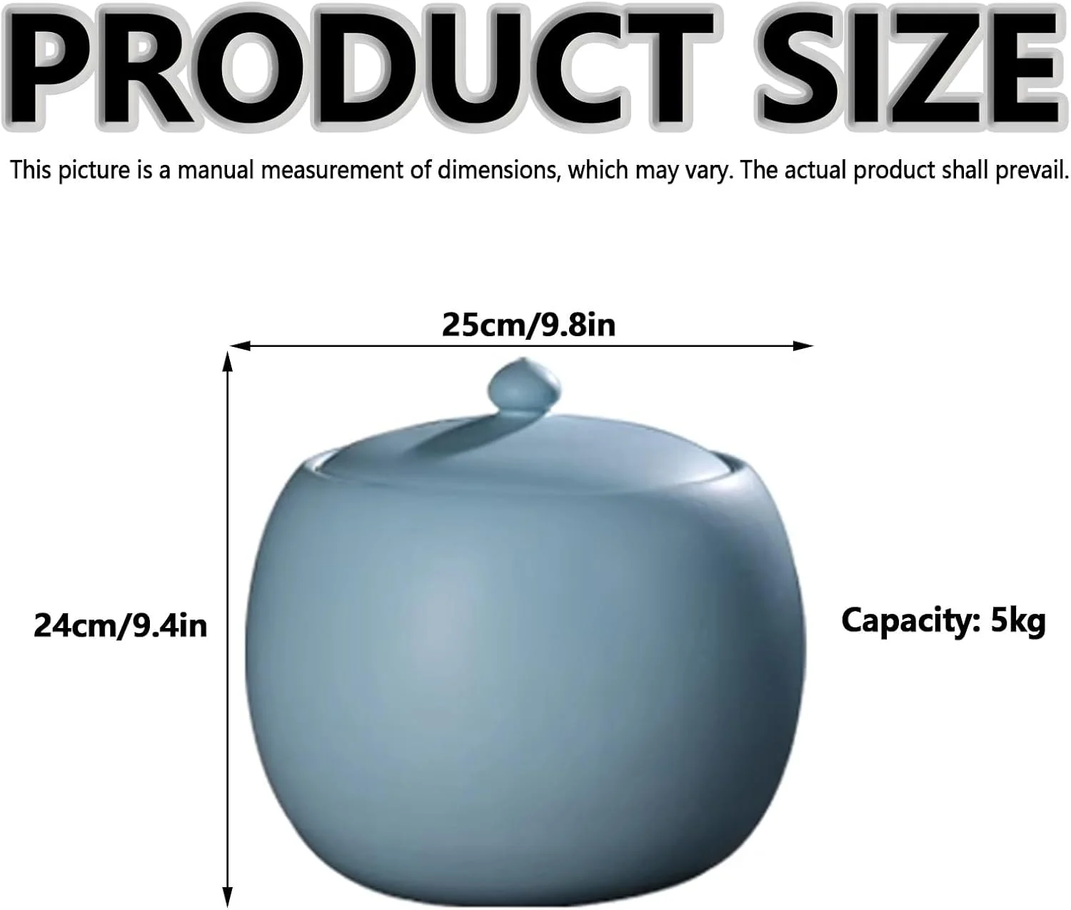 ظرف بزرگ نگهداری غلات، ظرف سرامیکی نگهداری برنج و غلات، شیشه نگهداری مواد غذایی، شیشه نگهداری برنج خانگی، ظرف سرامیکی نگهداری برنج، مناسب برای غلات، آرد و شکر