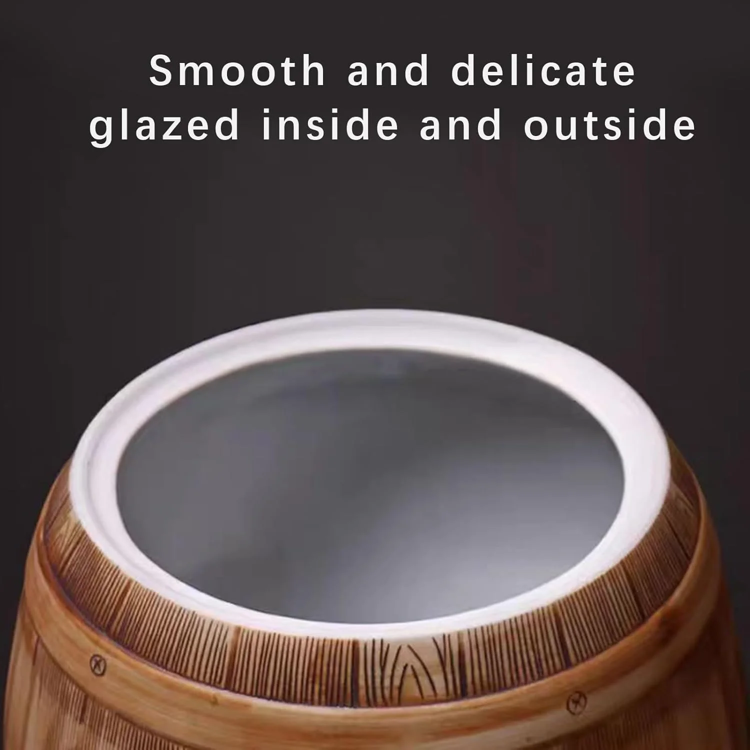 ظرف برنج سرامیکی، مخزن برنج، ظرف نگهداری برنج، ظرف نگهداری مواد غذایی، ظروف نگهداری غلات درب دار، ظروف نگهداری بزرگ (5 کیلوگرم) ظرف برنج سرامیکی، مخزن برنج، ظرف نگهداری برنج، ظرف نگهداری مواد غذایی، ظروف نگهداری غلات درب دار، ظروف نگهداری بزرگ (5 کیلوگرم)