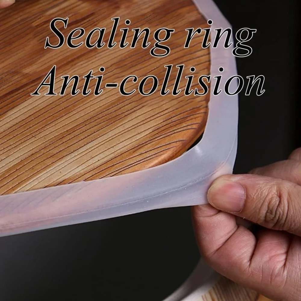 ظرف برنج سرامیکی BAZAC Zhirong، ظرف نگهداری برنج خانگی مهر و موم شده، سطل نگهداری غلات با ظرفیت بزرگ، نگهداری مواد غذایی خشک (رنگ: قهوه ای، اندازه: 23 * 14.5 * 27 سانتی متر) ظرف برنج سرامیکی BAZAC Zhirong، ظرف نگهداری برنج خانگی مهر و موم شده، سطل نگهداری غلات با ظرفیت بزرگ، نگهداری مواد غذایی خشک (رنگ: قهوه ای، اندازه: 23 * 14.5 * 27 سانتی متر)