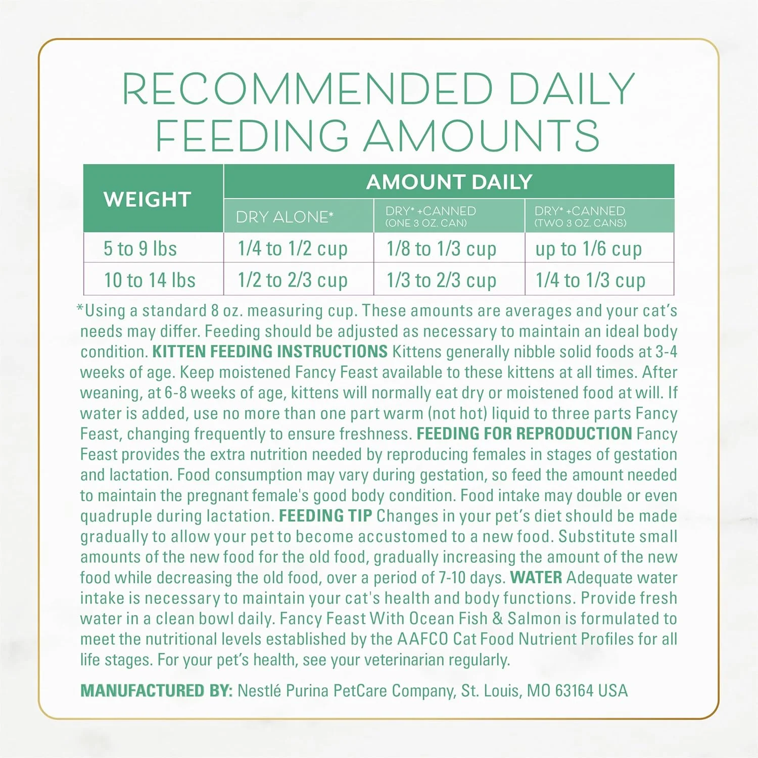 غذای خشک گربه پورینا فنسی فیست با طعم ماهی اقیانوس و سالمون - (4) بسته 450 گرمی