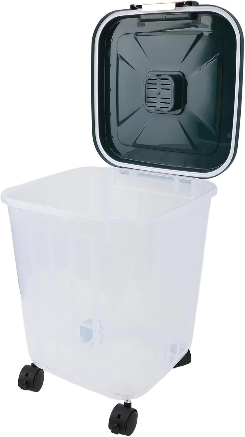 ظرف نگهداری برنج ASHATA، ظرف نگهداری ضد گرد و غبار با چرخ (کوچک (13x15 سانتی متر، نیاز به 3 عدد باتری 3A)) ظرف نگهداری برنج ASHATA، ظرف نگهداری ضد گرد و غبار با چرخ (کوچک (13x15 سانتی متر، نیاز به 3 عدد باتری 3A))