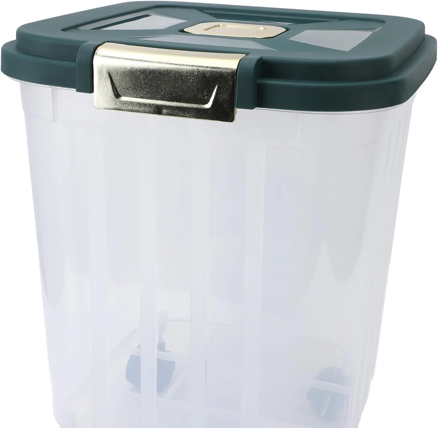 ظرف نگهداری برنج ASHATA، ظرف نگهداری ضد گرد و غبار با چرخ (کوچک (13x15 سانتی متر، نیاز به 3 عدد باتری 3A))