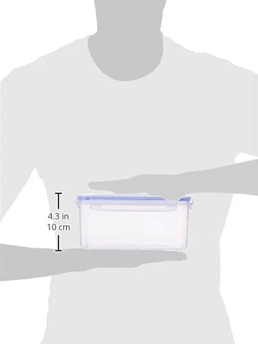 ظرف نگهداری پلاستیکی آریستو لاک اند فرش 302 مناسب برای نگهداری غلات، حبوبات، برنج، گندم و غیره - 2200 میلی لیتر، شفاف، بزرگ (LOCK&FRESH302)، (22 x 15.5 x 14.5) سانتی متر ظرف نگهداری پلاستیکی آریستو لاک اند فرش 302 مناسب برای نگهداری غلات، حبوبات، برنج، گندم و غیره - 2200 میلی لیتر، شفاف، بزرگ (LOCK&FRESH302)، (22 x 15.5 x 14.5) سانتی متر