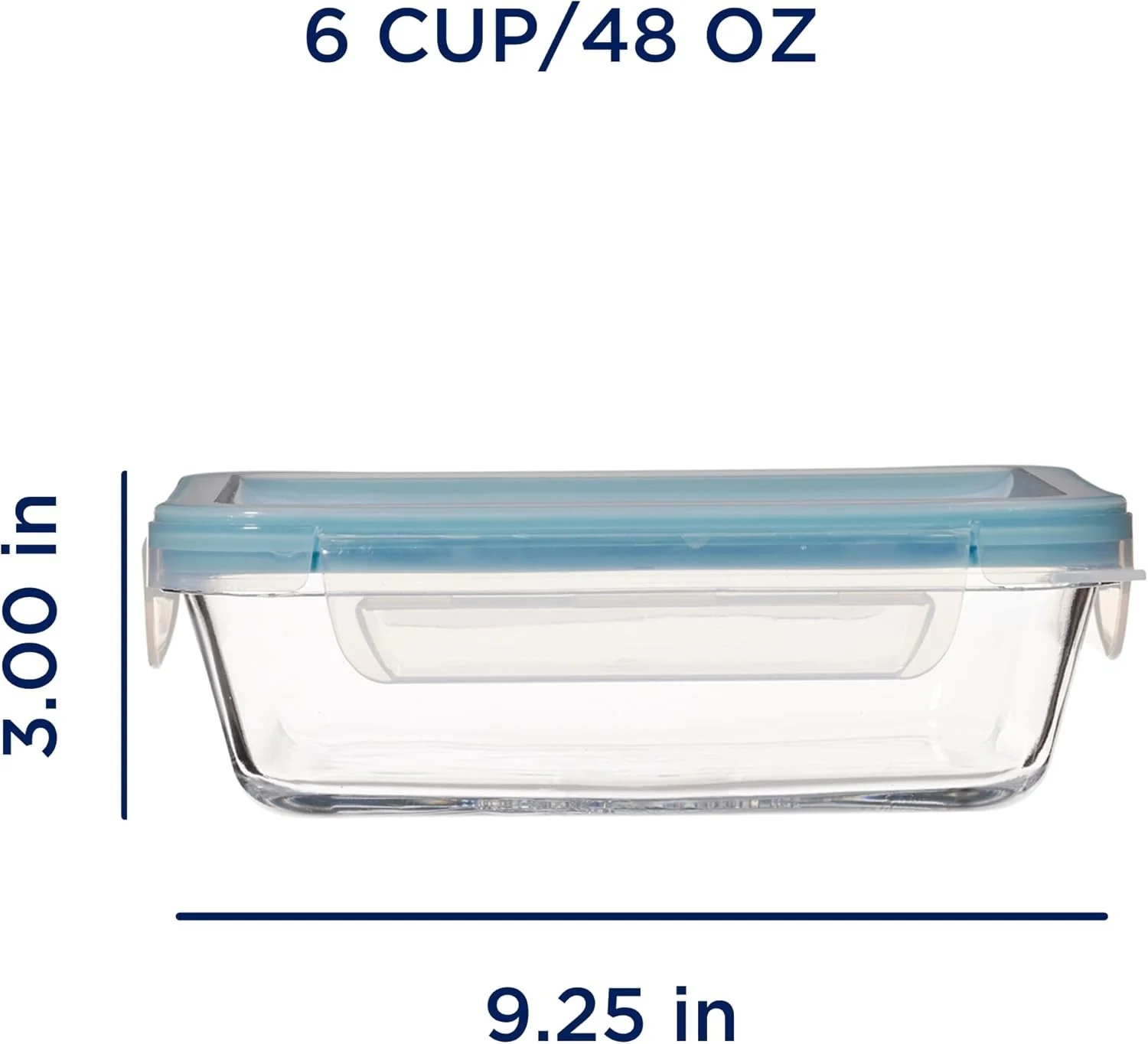 ظرف نگهداری مواد غذایی انکر هوکینگ با درب قفلدار TrueLock - (13968) 1.4 لیتر، مستطیل ظرف نگهداری مواد غذایی انکر هوکینگ با درب قفلدار TrueLock - (13968) 1.4 لیتر، مستطیل