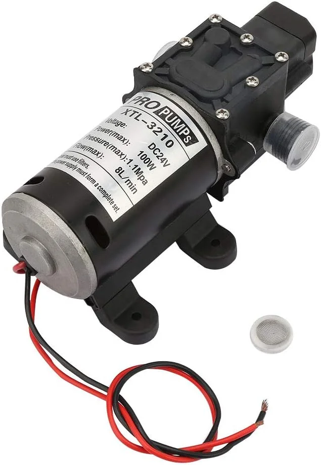 پمپ آب خود مکش STUFY، پمپ آب دیافراگمی با قابلیت اطمینان بالا، پمپ دیافراگمی برقی، خروجی سریع آب برای تجهیزات شیمیایی و تجهیزات صنعتی