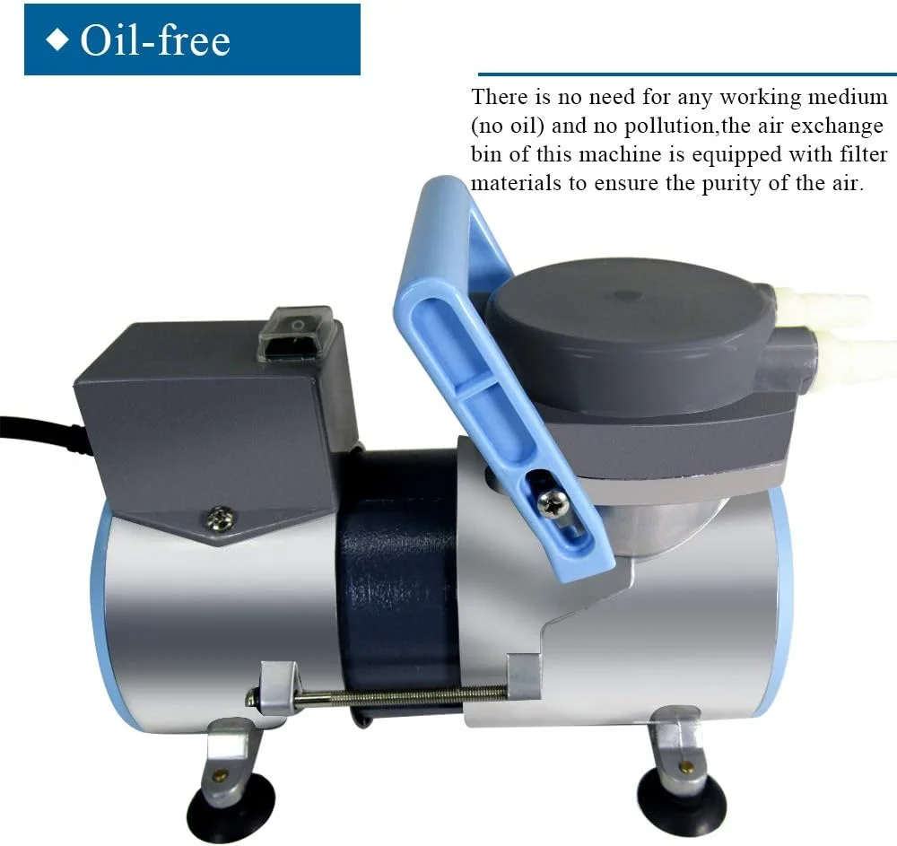 پمپ خلاء دیافراگمی آزمایشگاهی Shandongmt، پمپ خلاء دیافراگمی بدون روغن صنعتی، پمپ خلاء بدون روغن 15 لیتر در دقیقه 75 وات GM-0.2 (220 ولت) پمپ خلاء دیافراگمی آزمایشگاهی Shandongmt، پمپ خلاء دیافراگمی بدون روغن صنعتی، پمپ خلاء بدون روغن 15 لیتر در دقیقه 75 وات GM-0.2 (220 ولت)