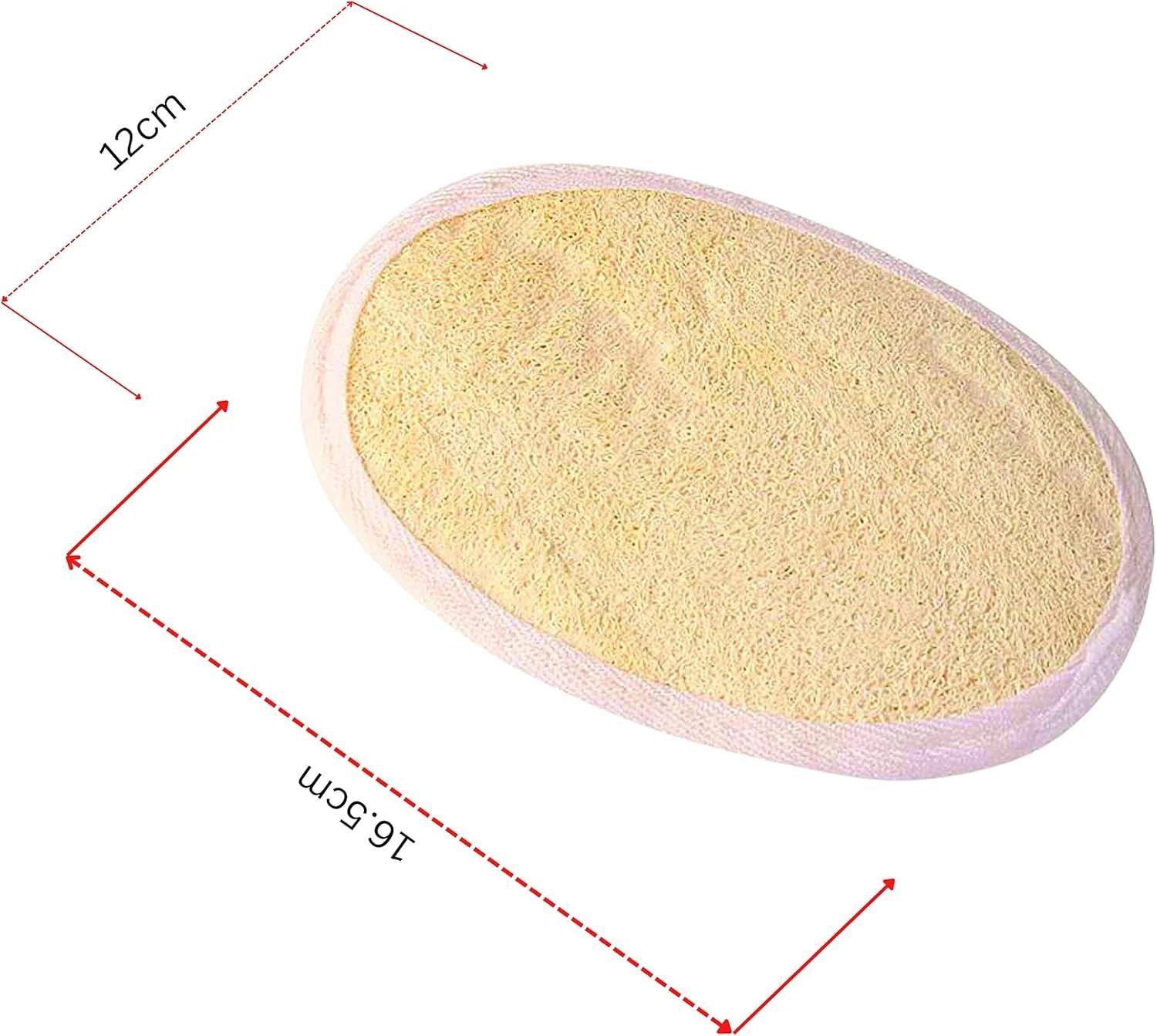JAUNTY GROUP لیف طبیعی (بسته 6 عددی) اسفنج لایه بردار بدن ساخته شده با اسفنج لیف حمام سازگار با محیط زیست و زیست تخریب پذیر، لیف برای زنان، نوزادان و مردان - تصویر 3 JAUNTY GROUP لیف طبیعی (بسته 6 عددی) اسفنج لایه بردار بدن ساخته شده با اسفنج لیف حمام سازگار با محیط زیست و زیست تخریب پذیر، لیف برای زنان، نوزادان و مردان - تصویر 3