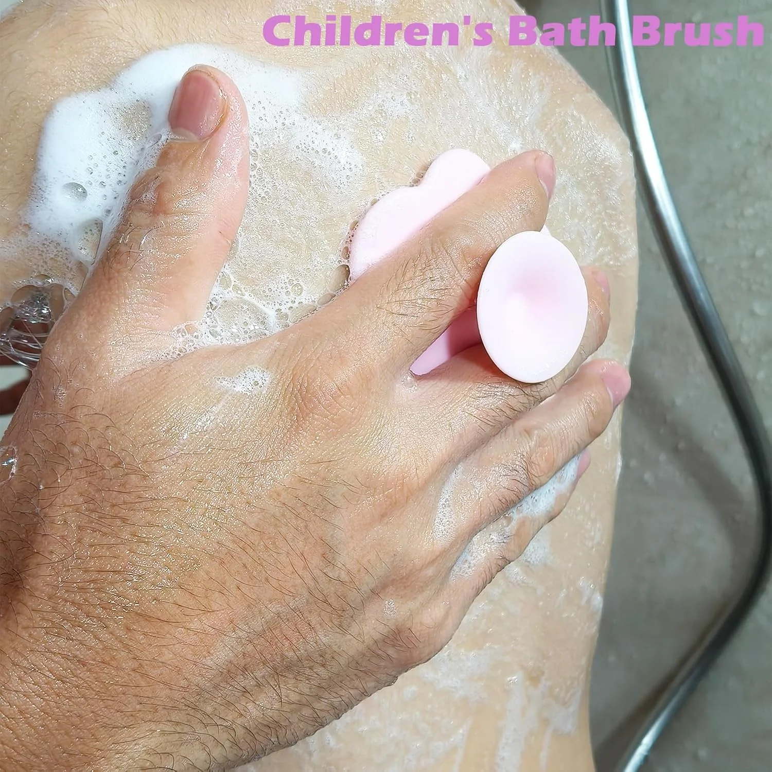 MMSGA برس اسکراب سیلیکونی صورت، برس لایه بردار و برس حمام کودک و برس پاک کننده صورت و برس کلاه گهواره کودک و برس ماساژ سیلیکونی، مناسب برای پاکسازی صورت بزرگسالان و حمام کردن کودک (بزرگ - 2 عدد)