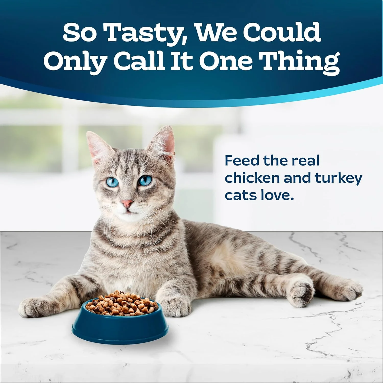Blue Buffalo Tastefuls Natural Adult Multi-Cat Dry Food, Chicken and Turkey Recipe, 15-lb. Bag