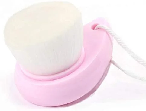 برس پاک کننده ملایم و نرم فیبر لایه بردار صورت، پاک کننده عمیق صورت، شستشوی تمیز کننده منافذ پوست، سر برس پاک کننده صورت