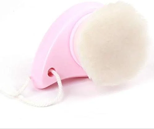 برس پاک کننده ملایم و نرم فیبر لایه بردار صورت، پاک کننده عمیق صورت، شستشوی تمیز کننده منافذ پوست، سر برس پاک کننده صورت