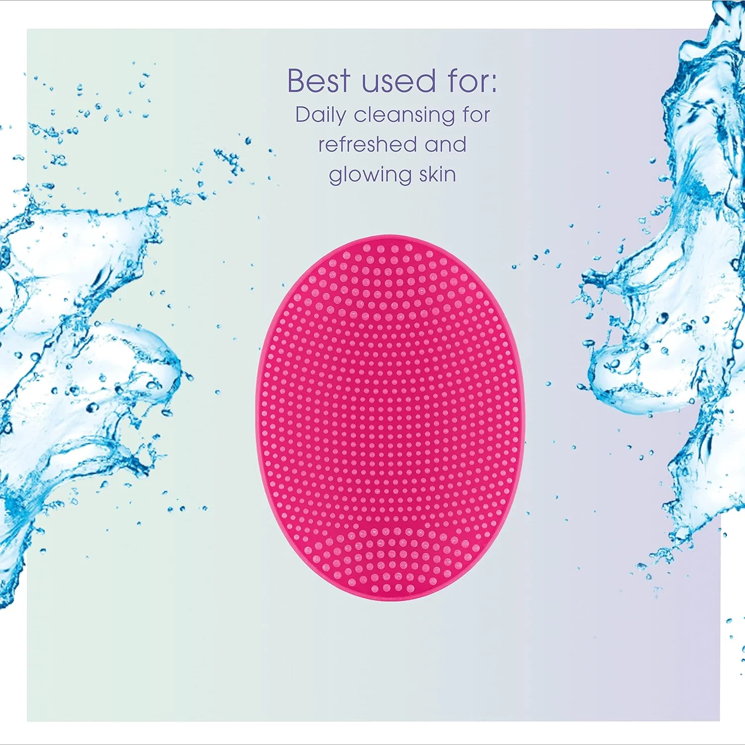 برس پاک کننده صورت سیلیکونی Conair True Glow، اسکرابر پاک کننده صورت، یکبار مصرف - بعد از 4 ماه یا 120 بار استفاده تعویض شود