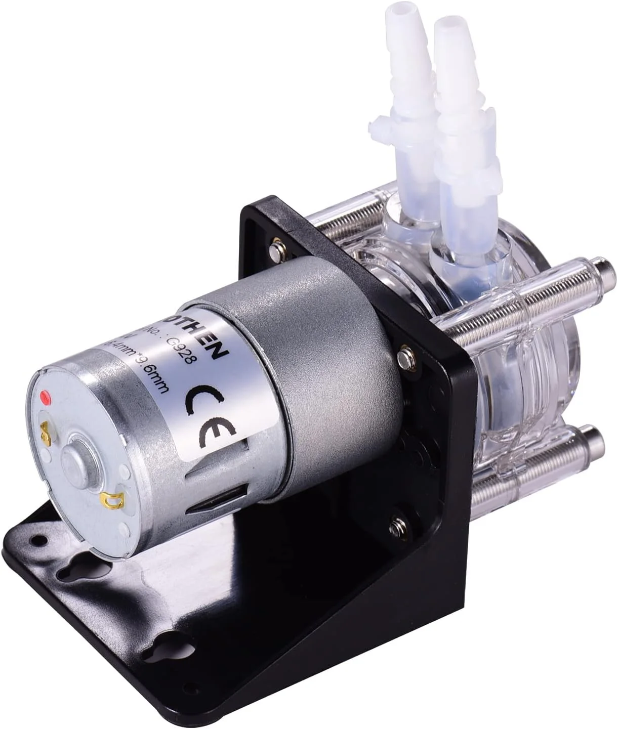 پمپ پریستالتیک Pepisky با لوله سیلیکونی، پمپ مایع آب با جریان بالا، پمپ دوزینگ خلاء، خود مکش - مقاوم در برابر خوردگی، جریان قابل تنظیم برای آکواریوم DIY، آزمایشگاه، تجزیه و تحلیل شیمیایی، دوزینگ افزودنی ها