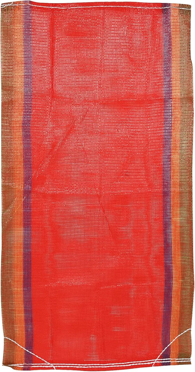 کیسه توری مدرن پلی اتیلن HDPE وتاس، بوری، بورا برای نگهداری سبزیجات، میوه ها، کیسه پیاز، کیسه سیب زمینی، کیسه مشبک (سایز 40 اینچ در 22 اینچ، 50 کیلوگرم، مجموعه 5 عددی، قرمز) کیسه توری مدرن پلی اتیلن HDPE وتاس، بوری، بورا برای نگهداری سبزیجات، میوه ها، کیسه پیاز، کیسه سیب زمینی، کیسه مشبک (سایز 40 اینچ در 22 اینچ، 50 کیلوگرم، مجموعه 5 عددی، قرمز)