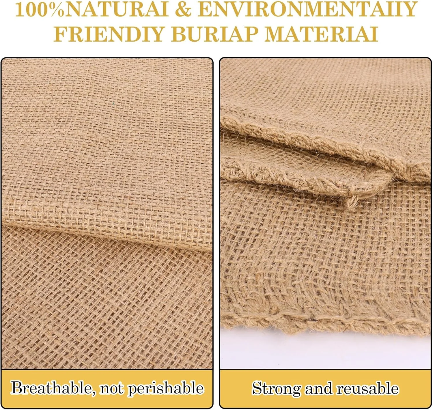 بسته 6 عددی کیسه گونی طبیعی Klmnop با بند کشی، 40x60 سانتی متر، کیسه های سیب زمینی جوت قابل استفاده مجدد با طناب برای سیب زمینی، پیاز، سبزیجات، گیاهان و بسته بندی هدیه بزرگ