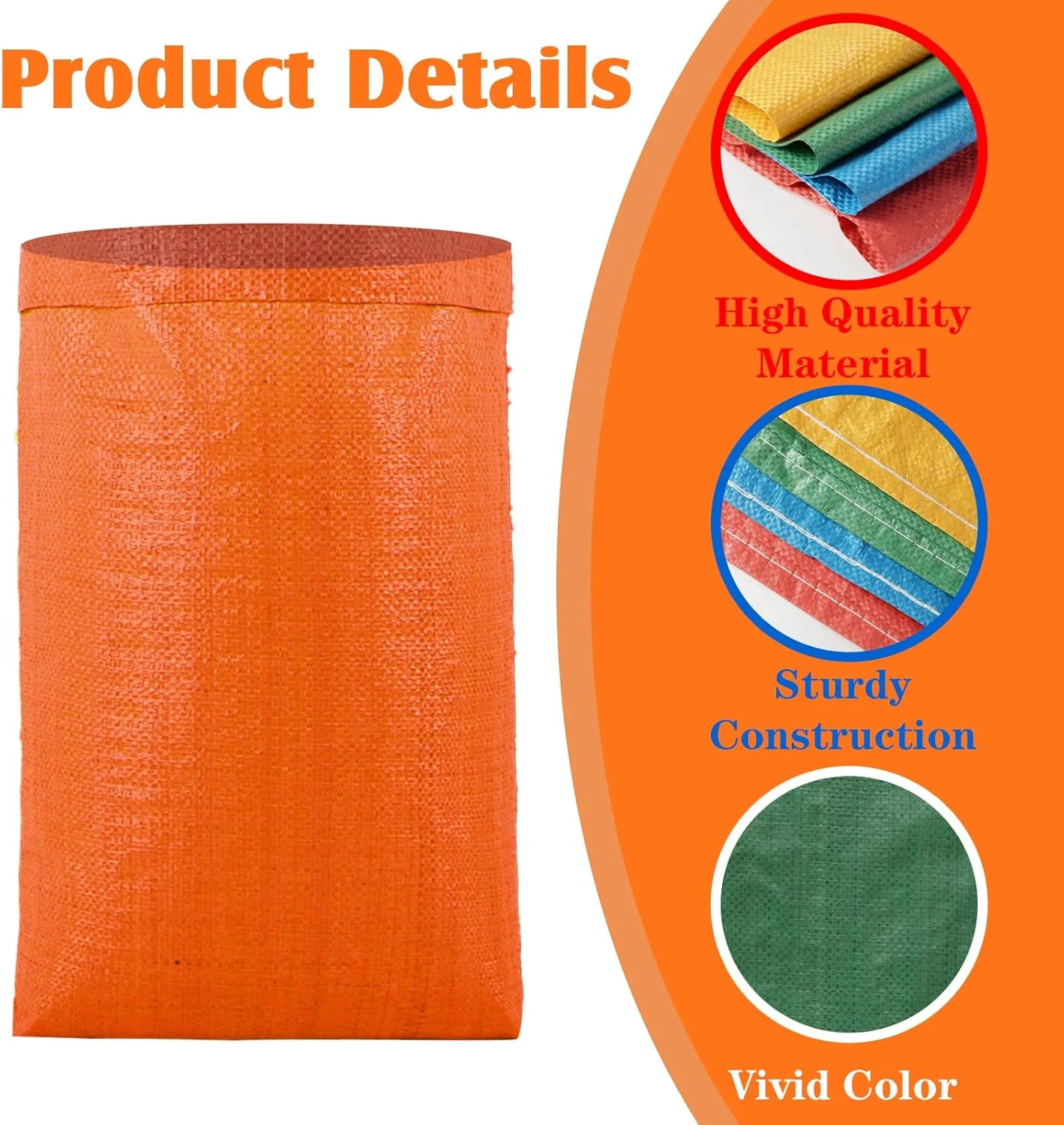 LOVYNO بسته 10 عددی کیسه های مسابقه گونی سیب زمینی رنگارنگ، کیسه های ذخیره سازی سبزیجات قابل استفاده مجدد برای ذخیره سازی سیب زمینی، گوجه فرنگی، پیاز و لوبیا